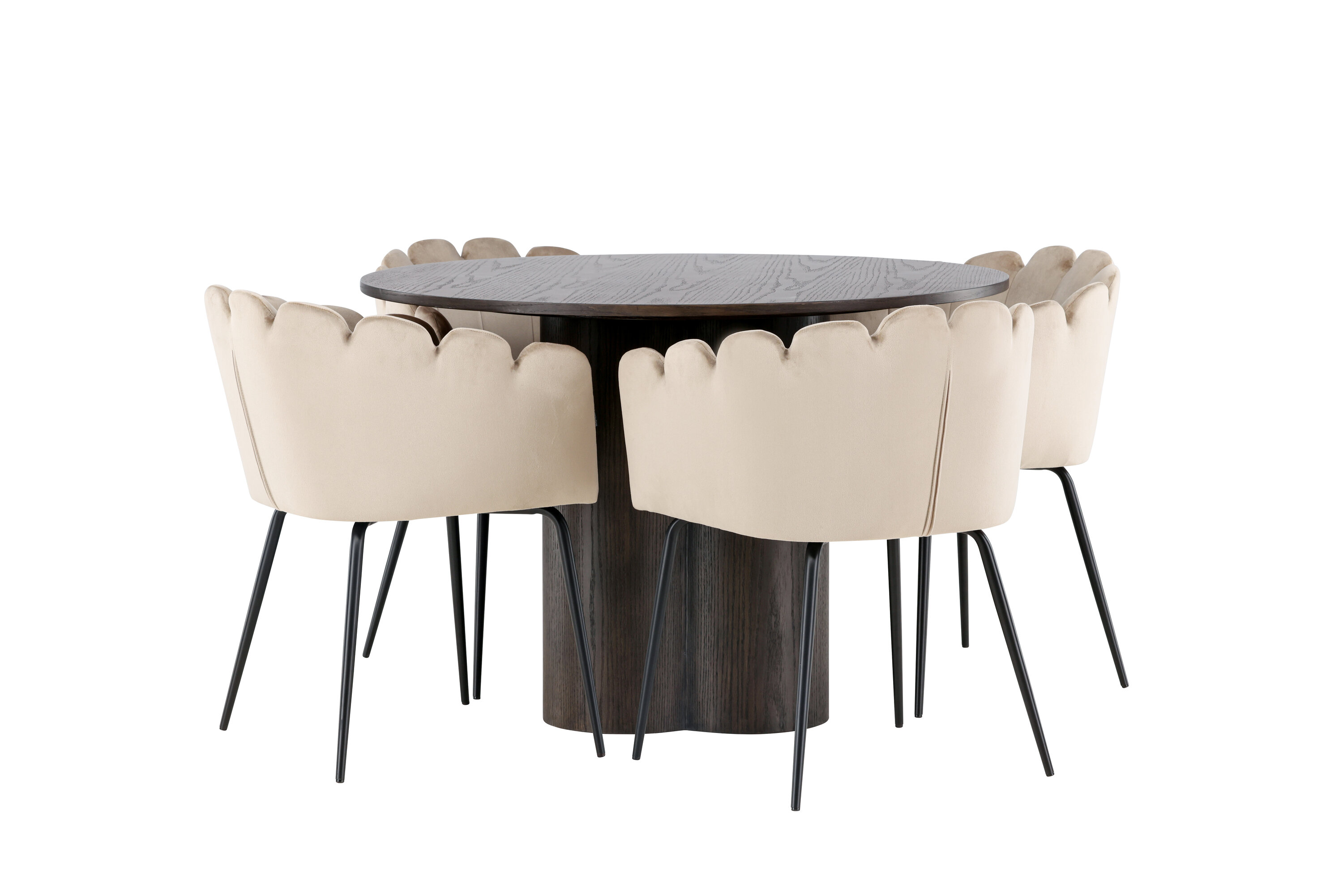 deLOHN Olivia, Limhamn Kör alakú étkezőgarnitúra