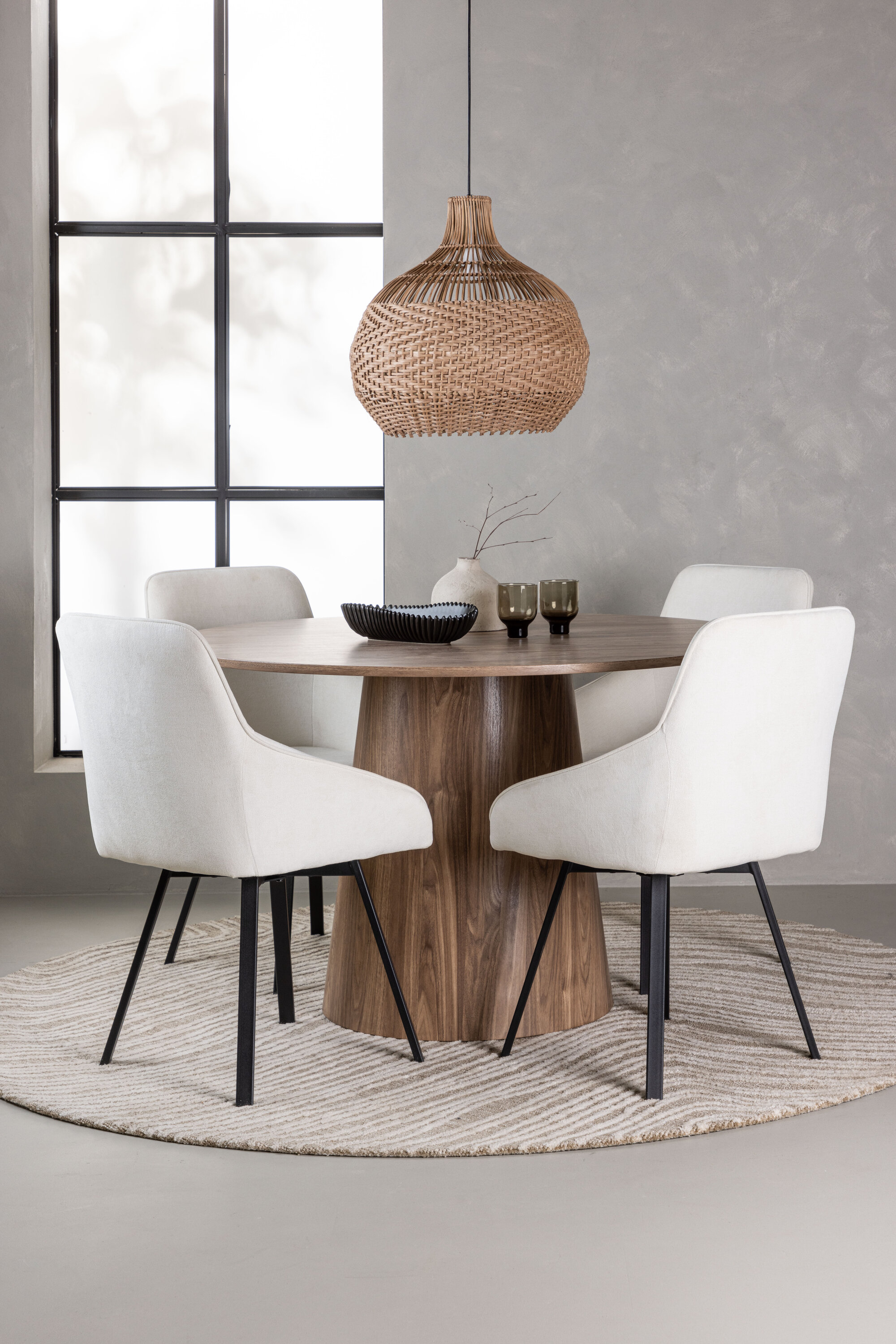 deLOHN Rosie Kör alakú étkezőgarnitúra