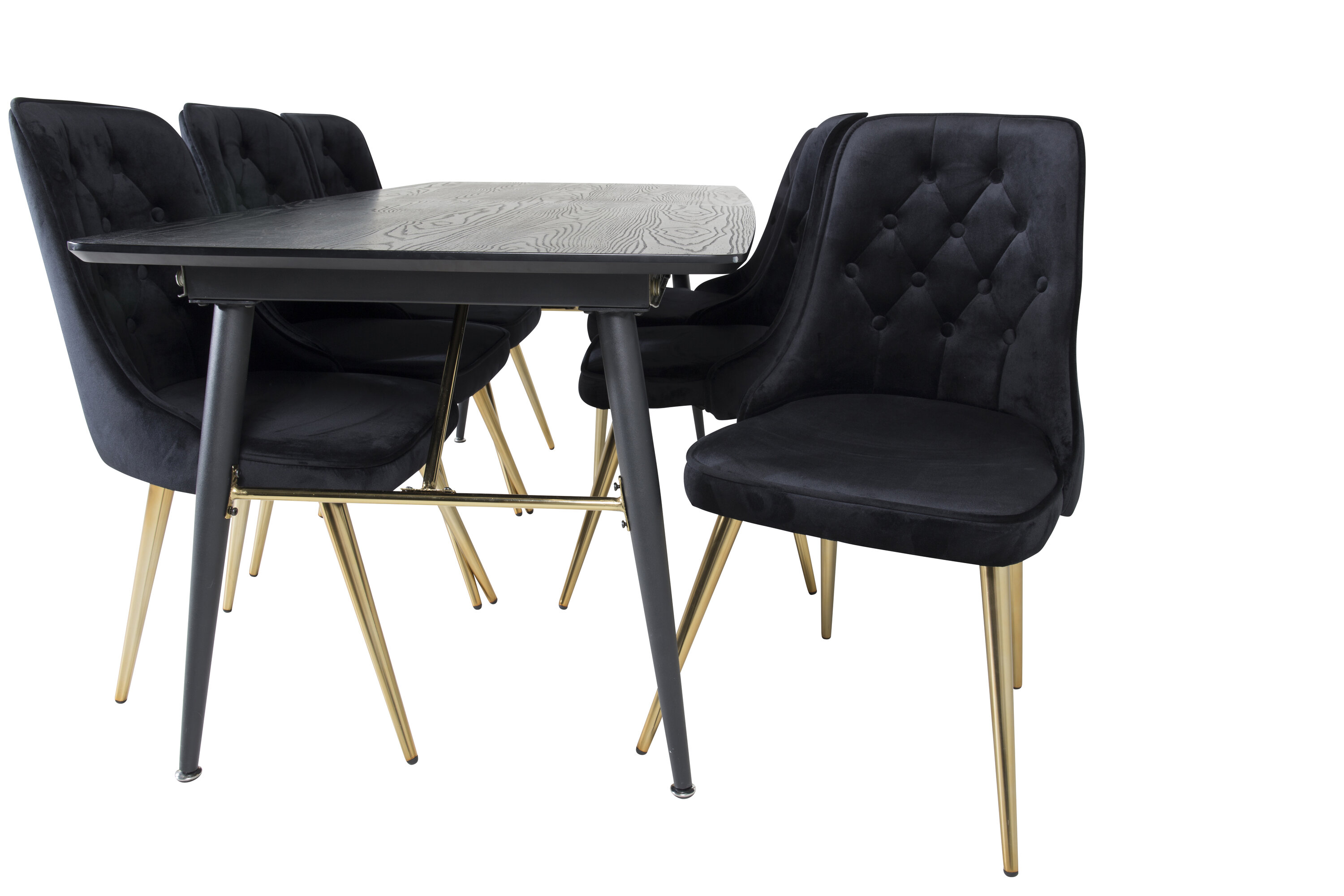 deLOHN Gold, Velvet Deluxe Téglalap alakú étkezőgarnitúra