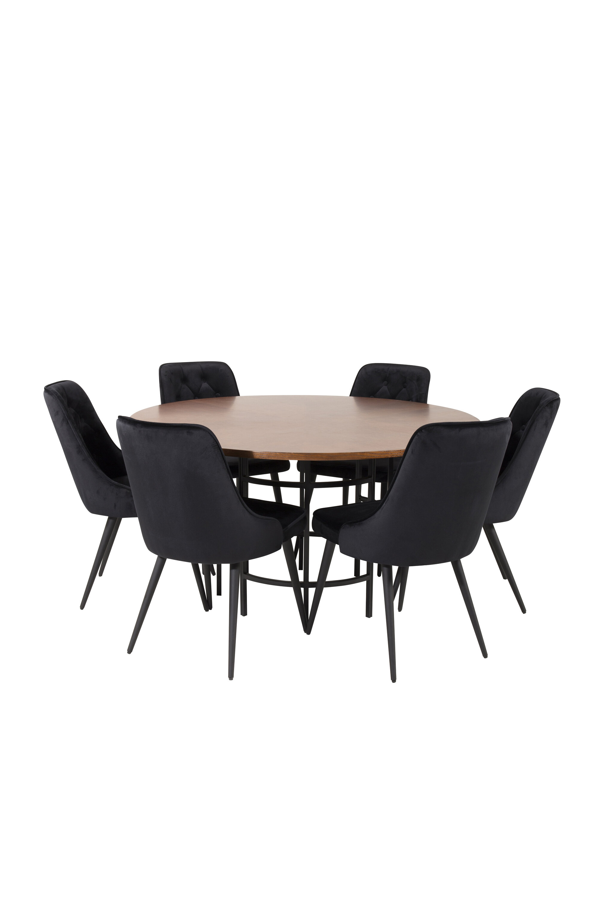 deLOHN Copenhagen, Velvet Deluxe Kör alakú étkezőgarnitúra deLOHN Copenhagen, Velvet Deluxe Kör alakú étkezőgarnitúra