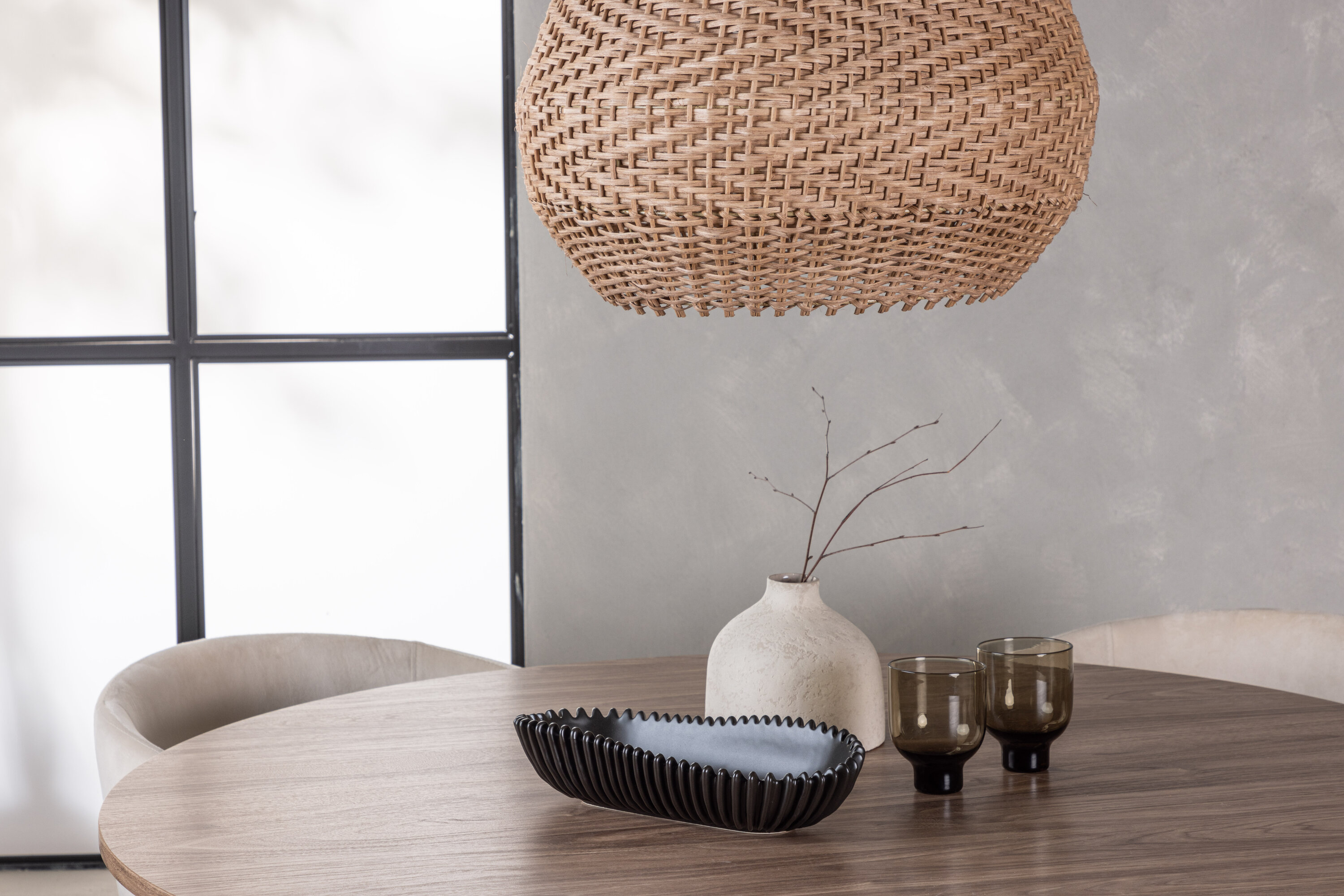 deLOHN Berit Kör alakú étkezőgarnitúra