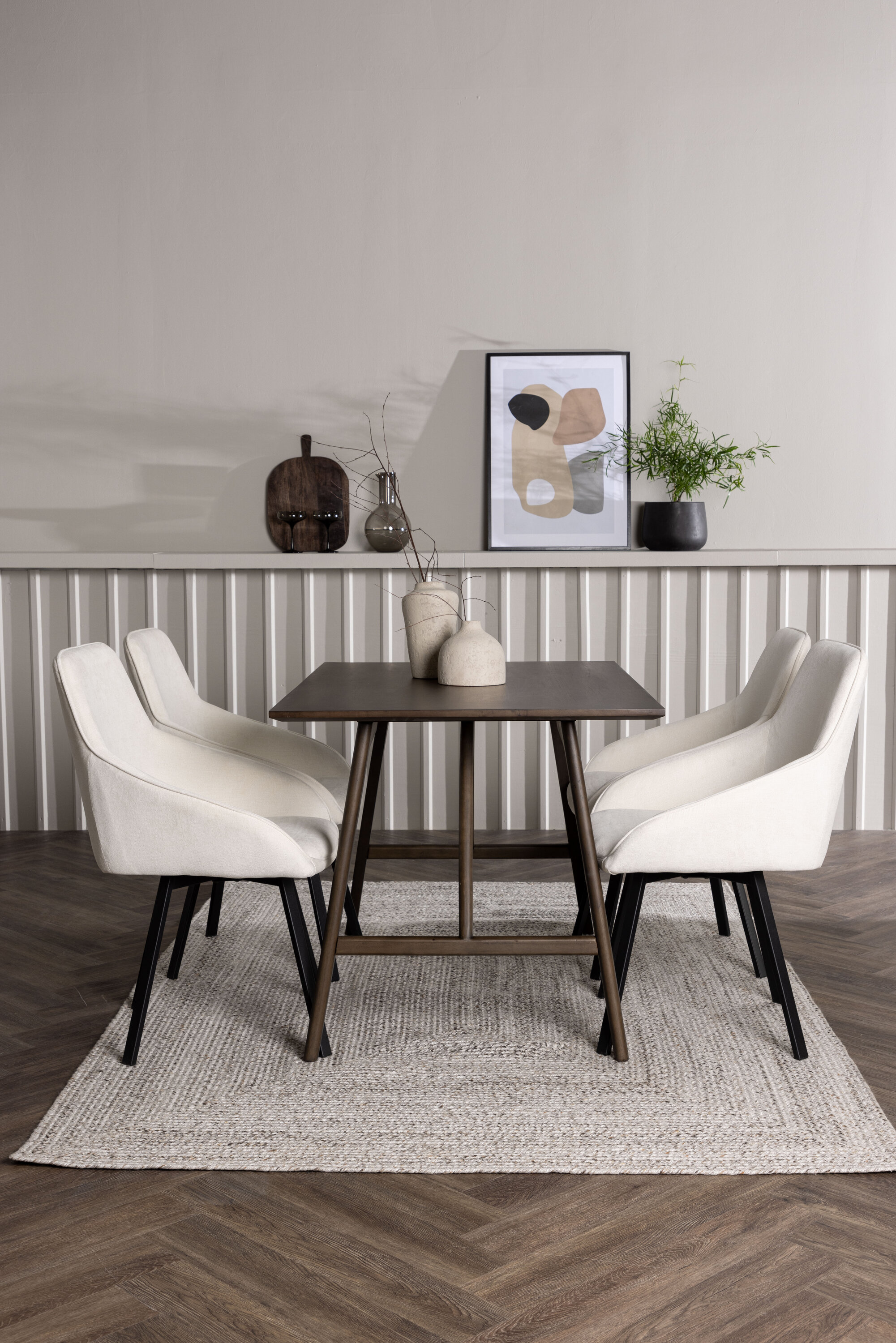 deLOHN Rosie Téglalap alakú étkezőgarnitúra