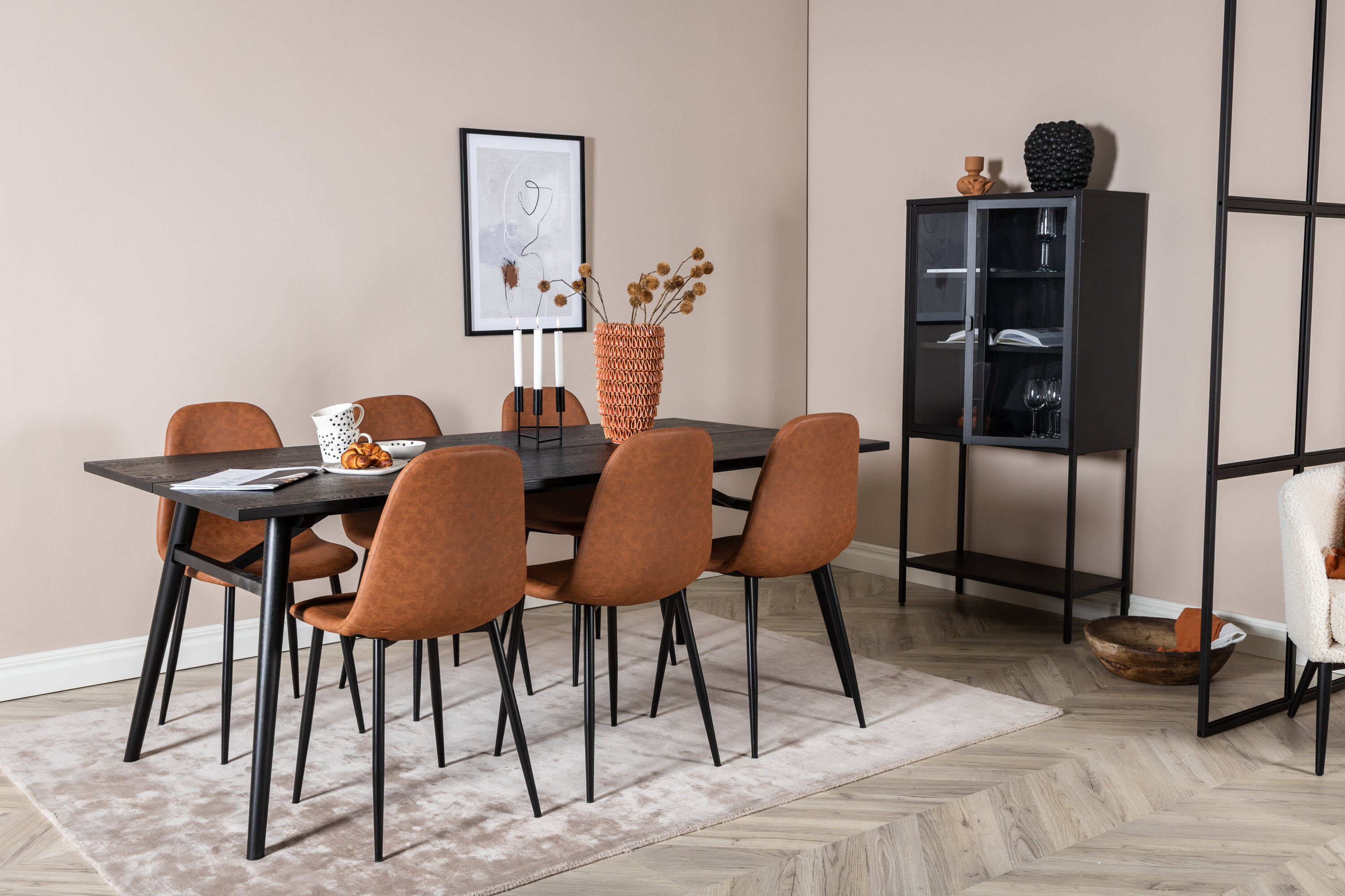 deLOHN Sleek, Polar Téglalap alakú étkezőgarnitúra deLOHN Sleek, Polar Téglalap alakú étkezőgarnitúra