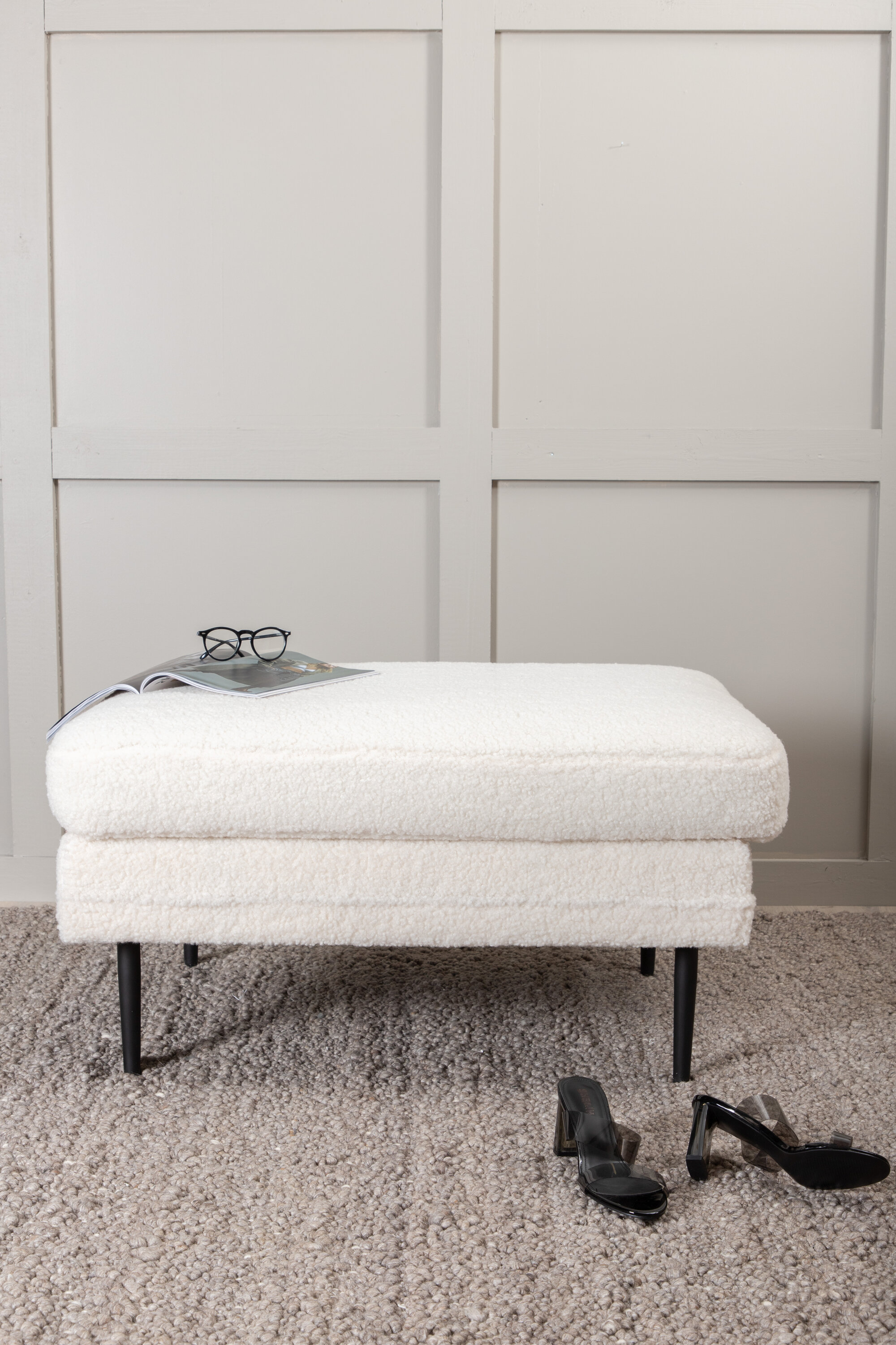 deLOHN Boom Lábtartós puff