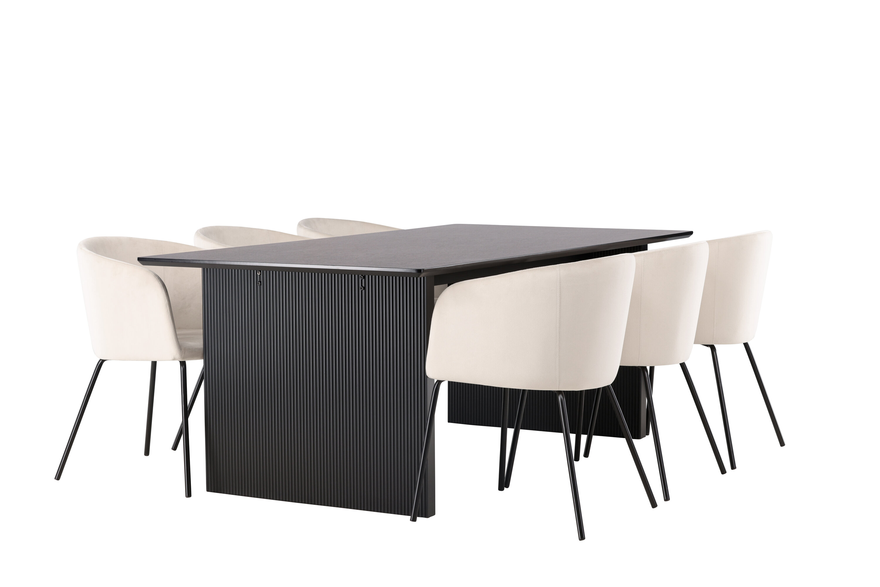 deLOHN Vail, Berit Téglalap alakú étkezőgarnitúra