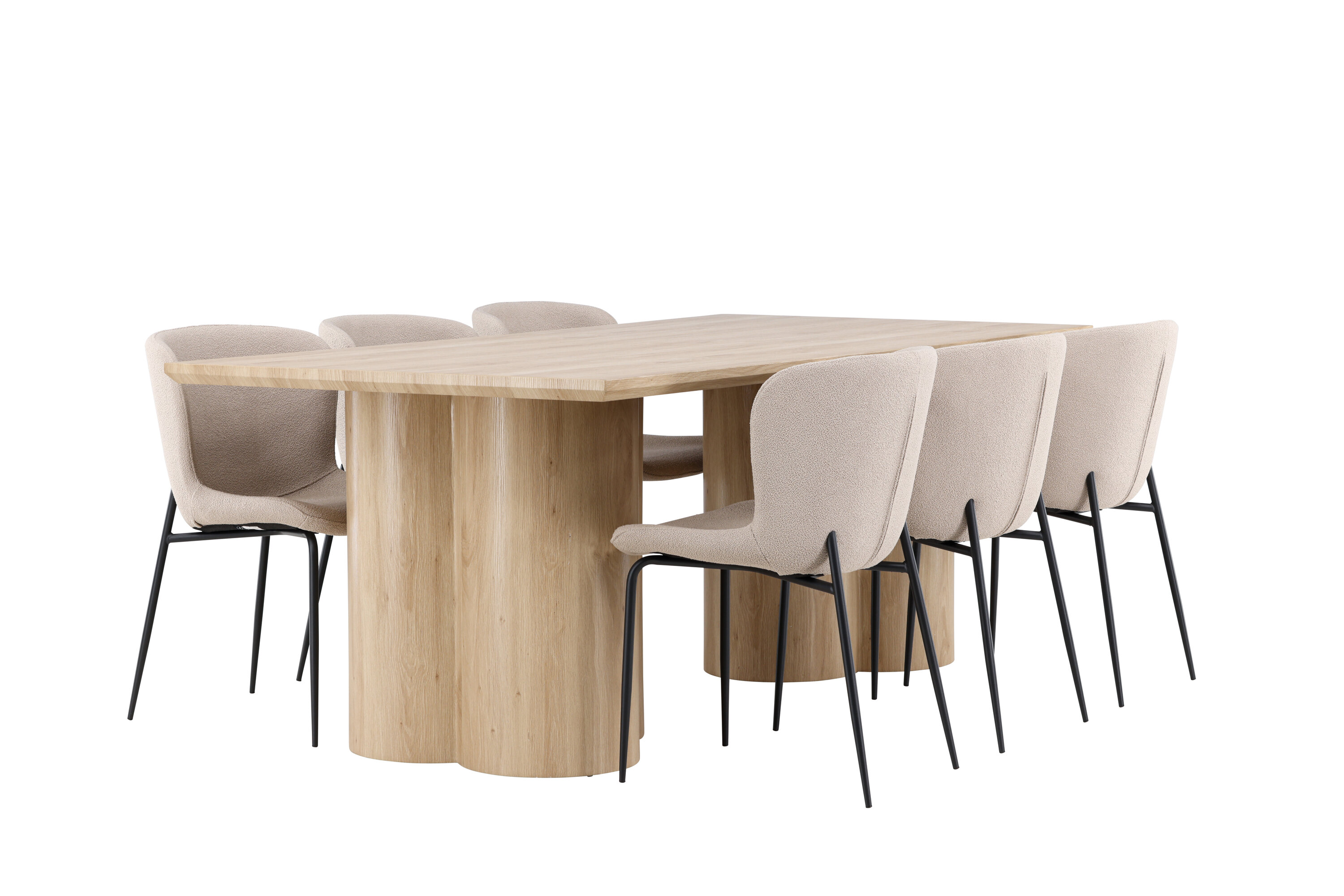 deLOHN Olivia, Modesto Téglalap alakú étkezőgarnitúra