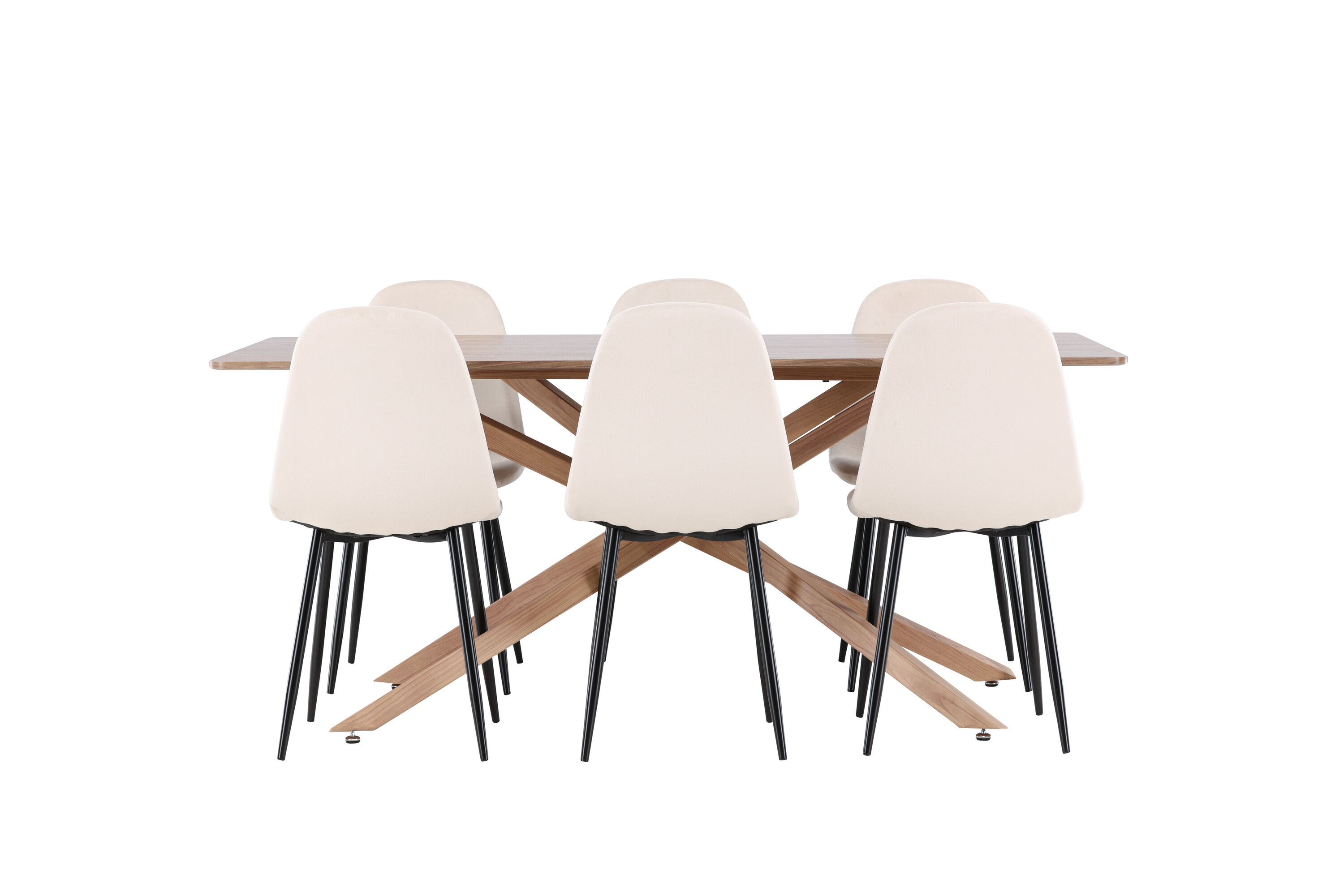 deLOHN Piazza, Polar Téglalap alakú étkezőgarnitúra