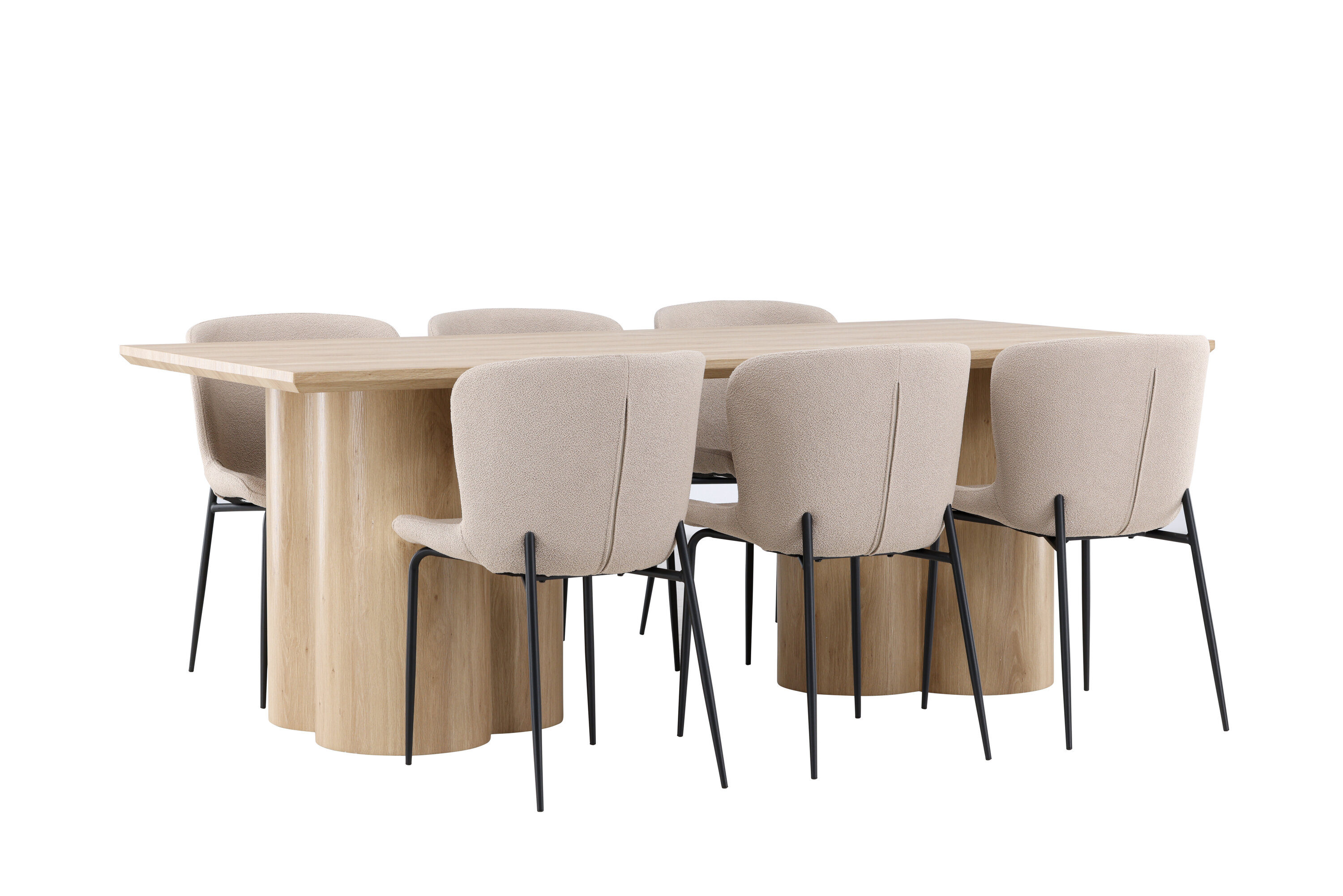 deLOHN Olivia, Modesto Téglalap alakú étkezőgarnitúra