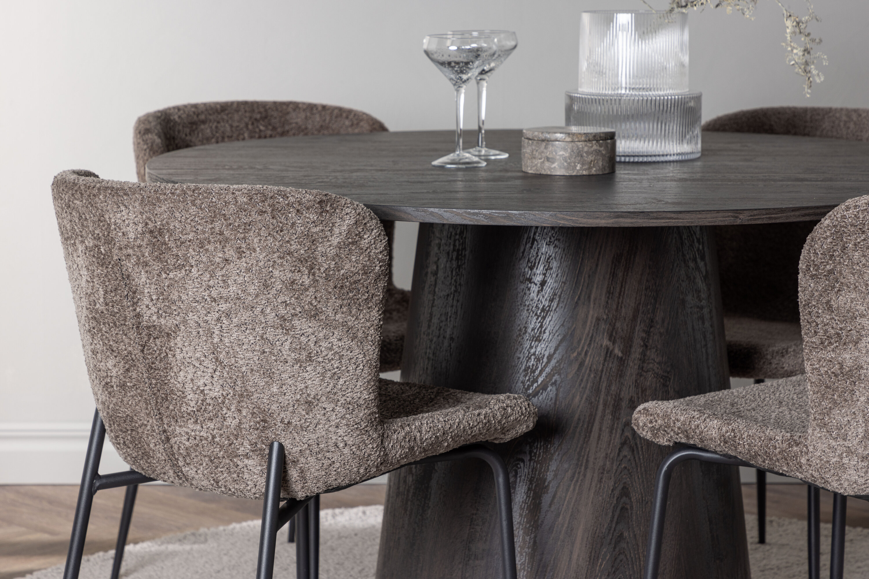 deLOHN Modesto Kör alakú étkezőgarnitúra