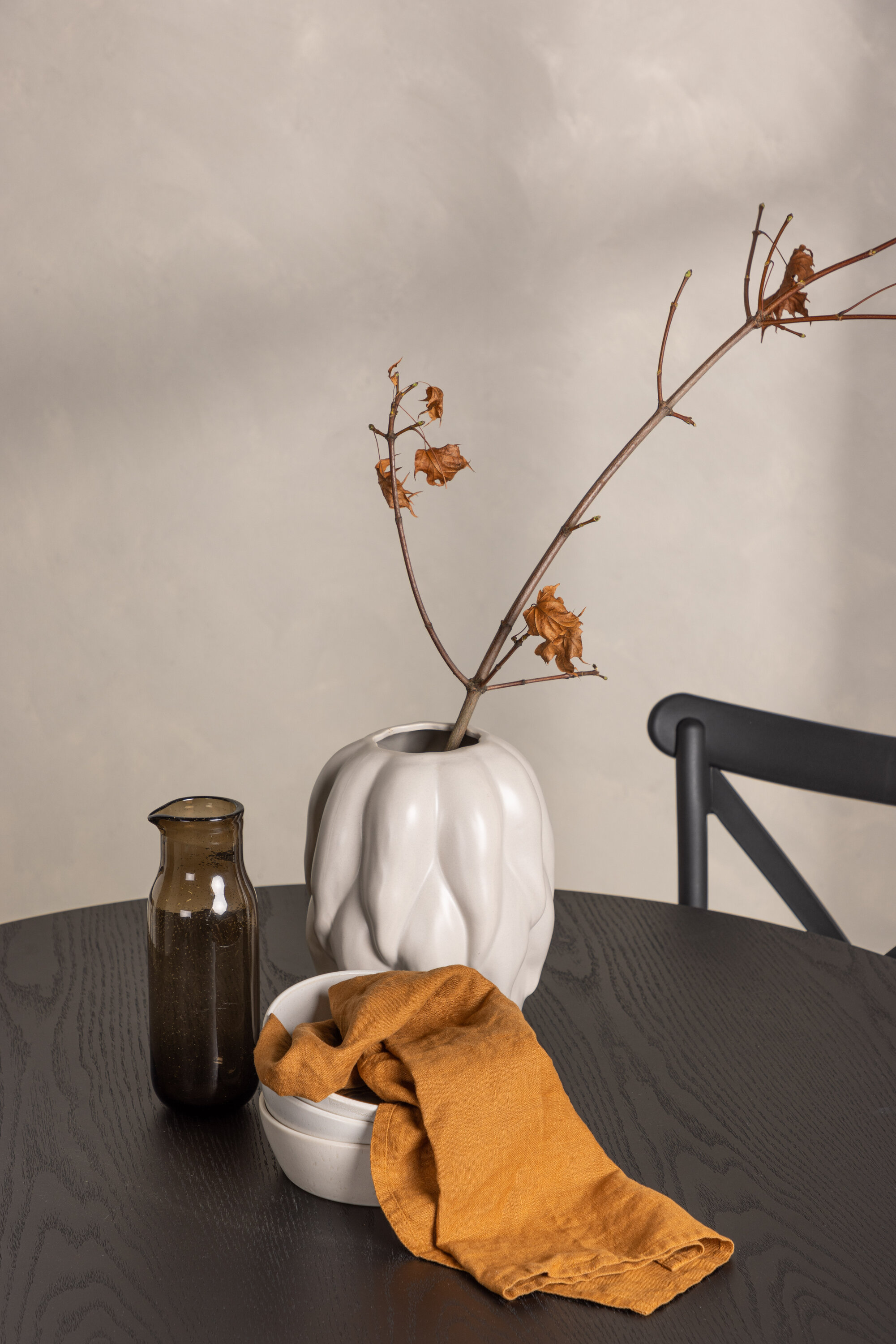 deLOHN Olivia, Crosett Kör alakú étkezőgarnitúra