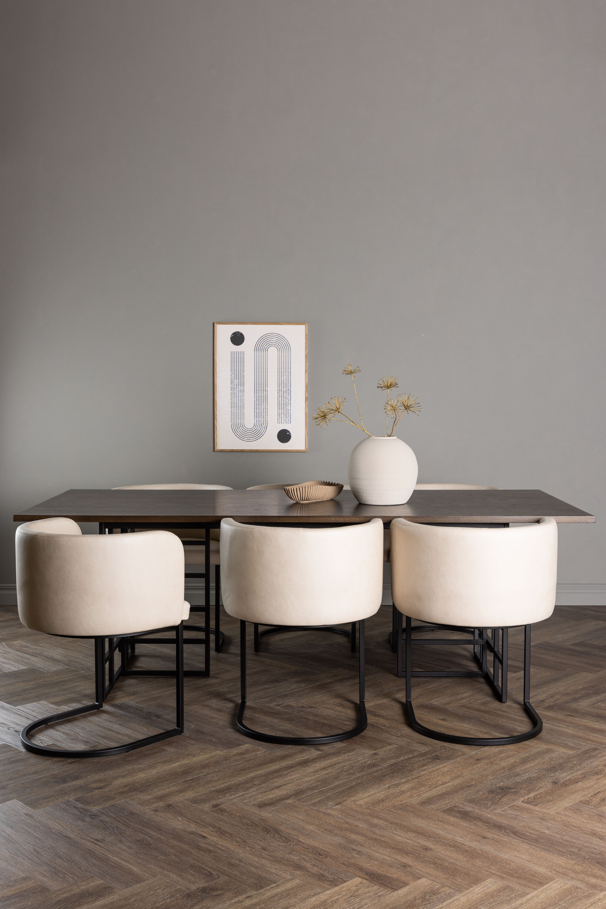 deLOHN Simrishamn Téglalap alakú étkezőgarnitúra