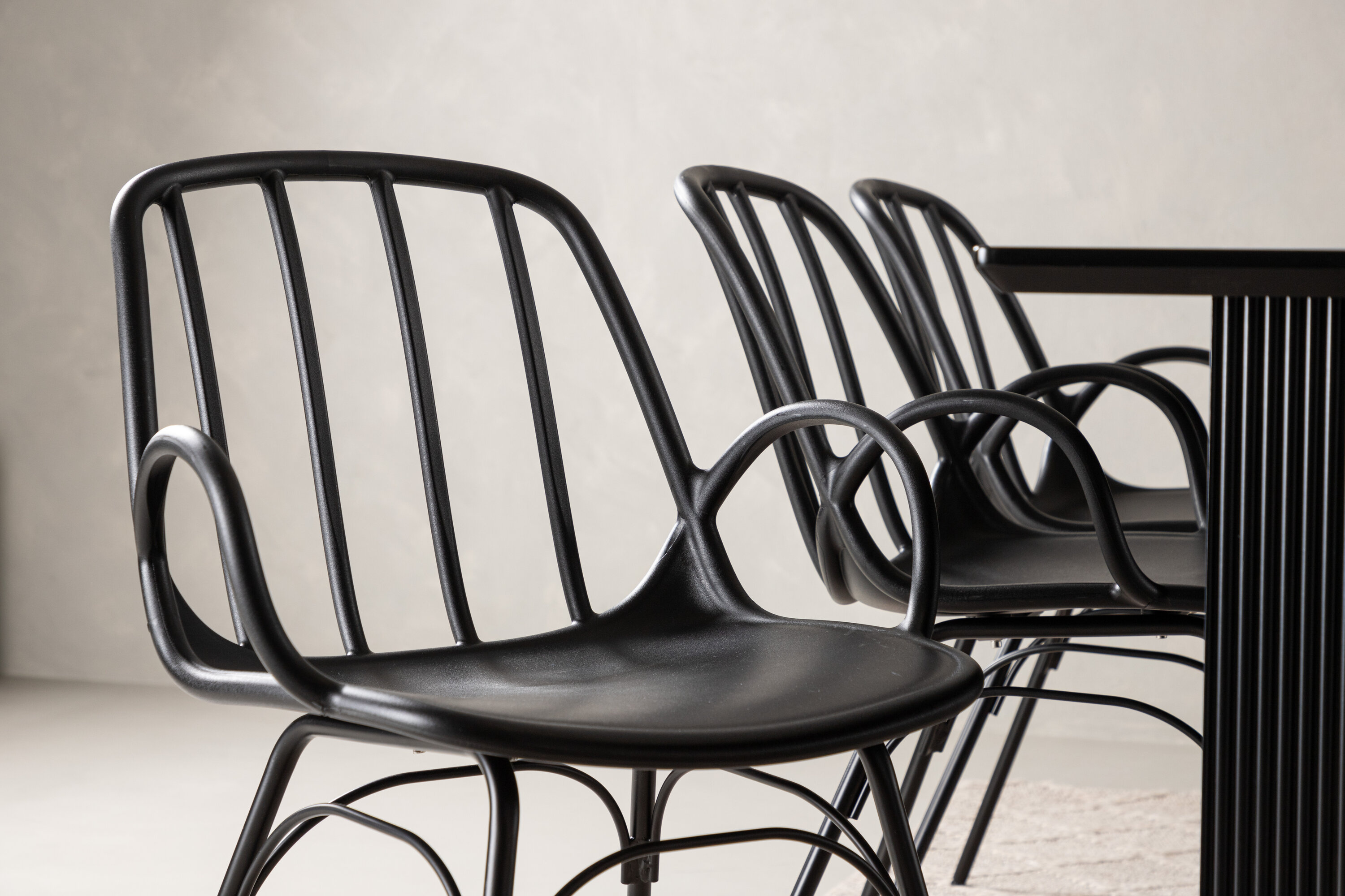 deLOHN Vail, Dyrön Téglalap alakú étkezőgarnitúra