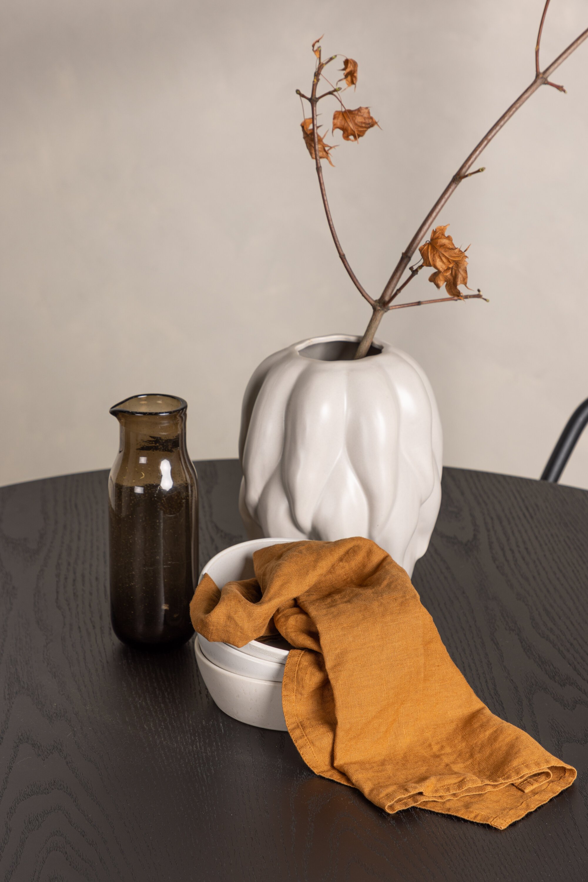 deLOHN Olivia, Dyrön Kör alakú étkezőgarnitúra