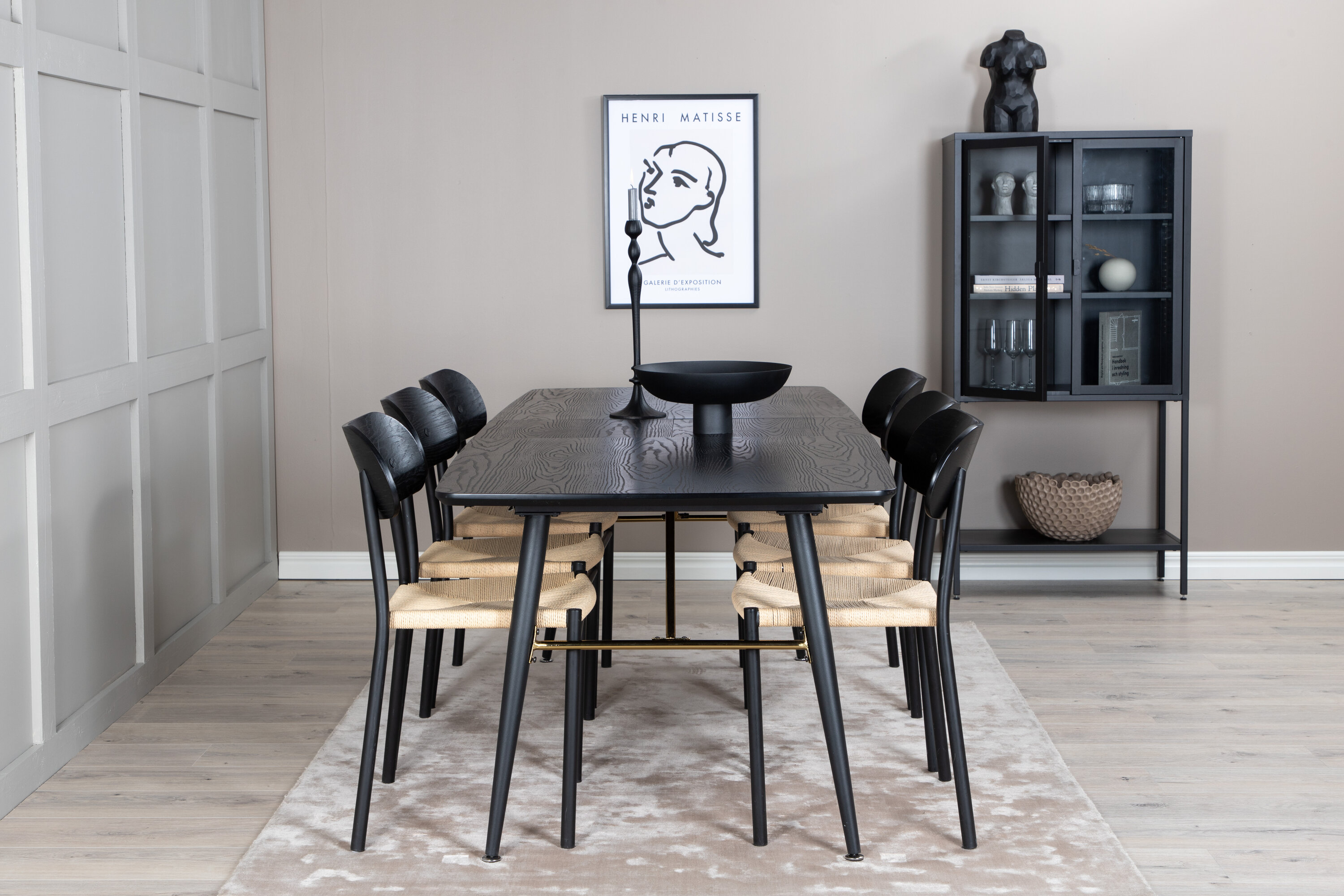 deLOHN Polly, Gold Téglalap alakú étkezőgarnitúra