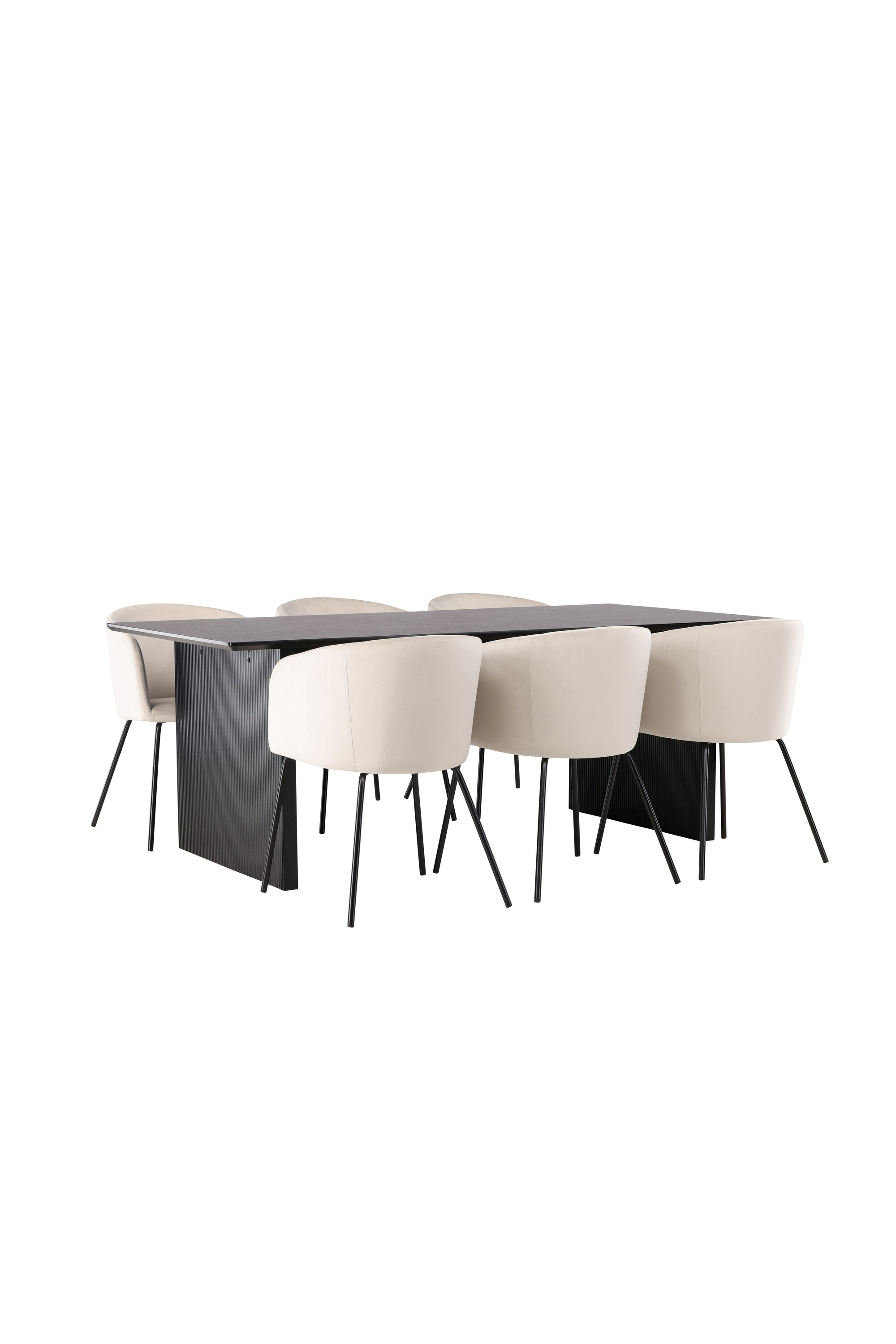 deLOHN Vail, Berit Téglalap alakú étkezőgarnitúra