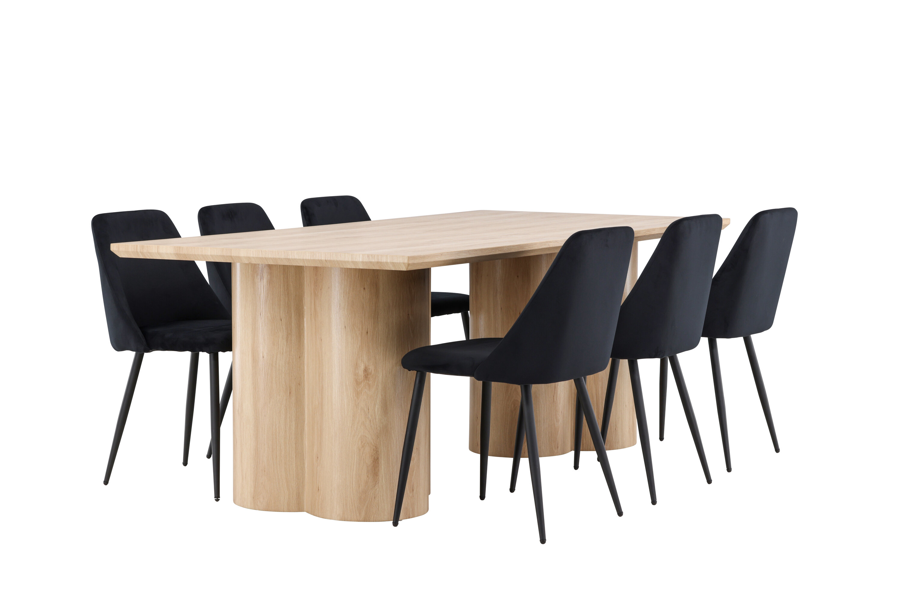 deLOHN Olivia, Night Téglalap alakú étkezőgarnitúra