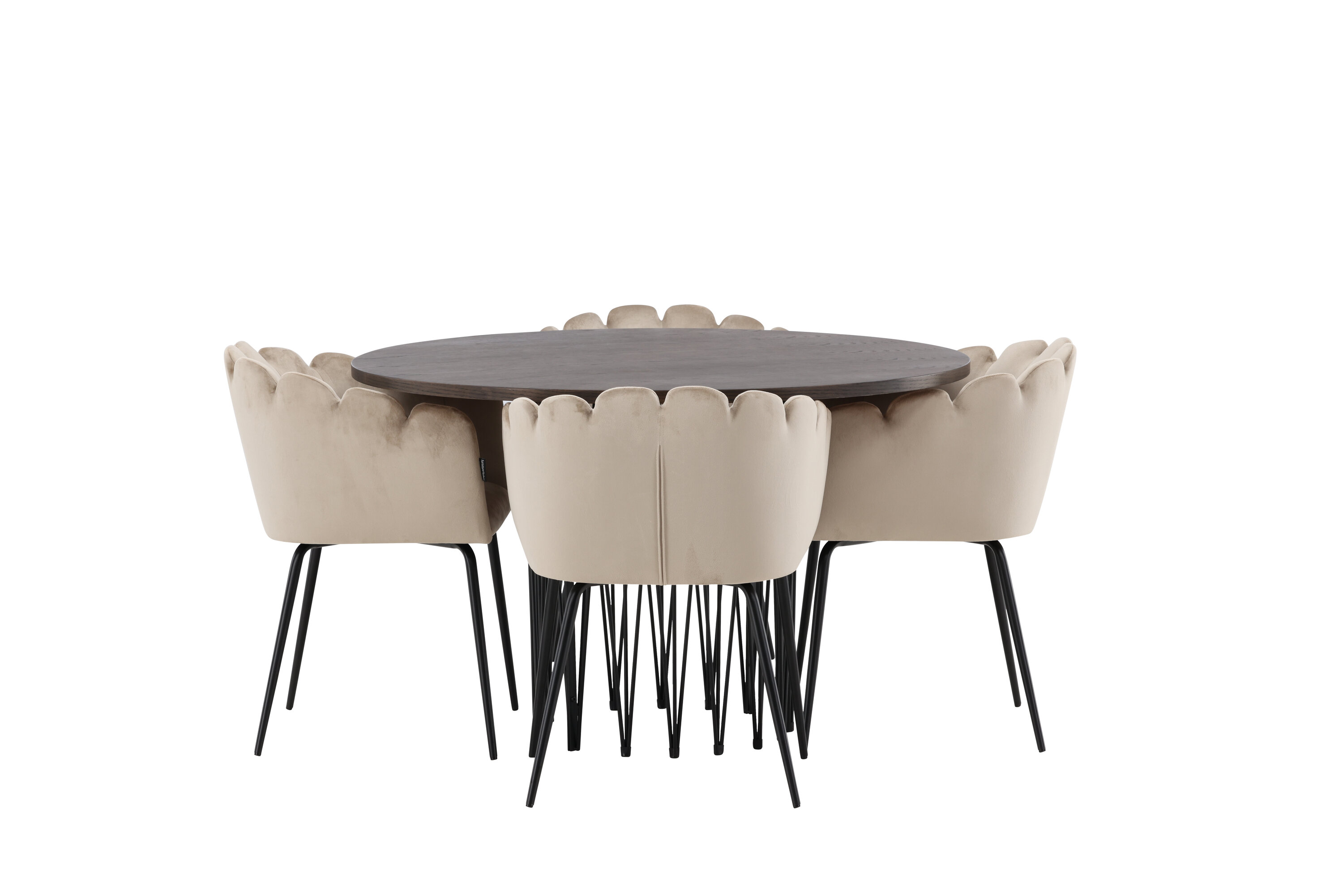 deLOHN Stone round, Limhamn Kör alakú étkezőgarnitúra