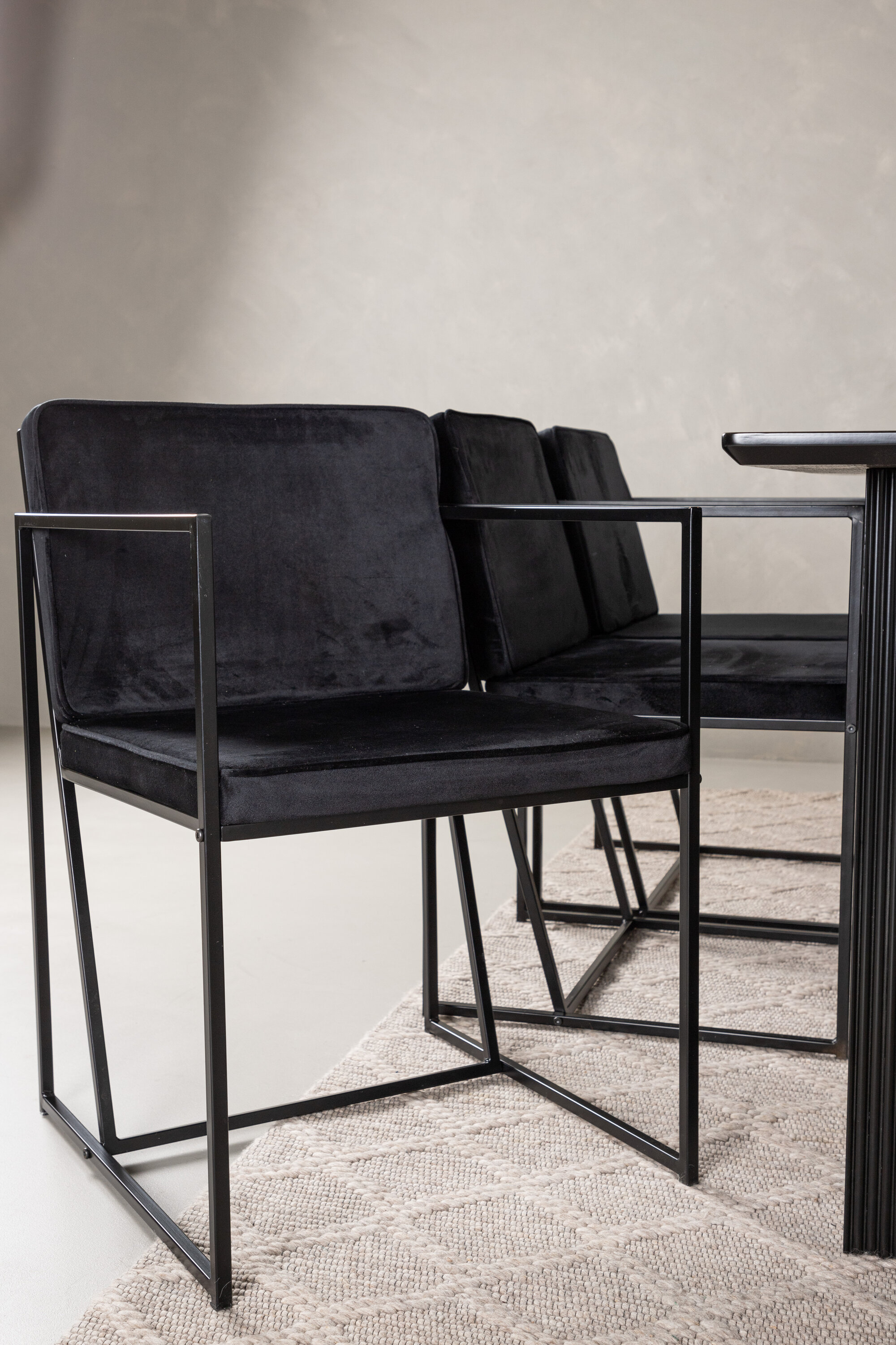 deLOHN Vail, Richmond Téglalap alakú étkezőgarnitúra