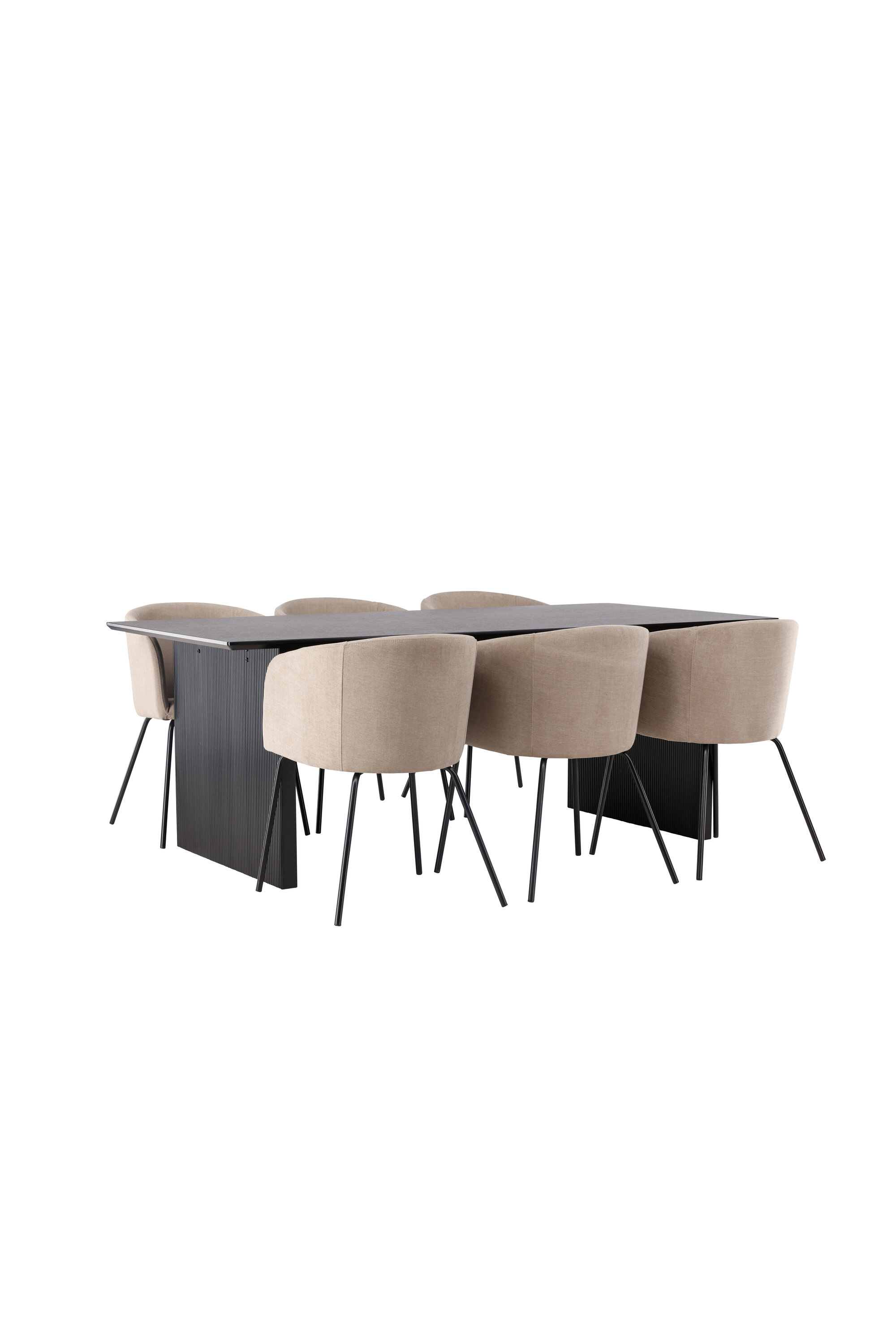 deLOHN Vail, Berit Téglalap alakú étkezőgarnitúra