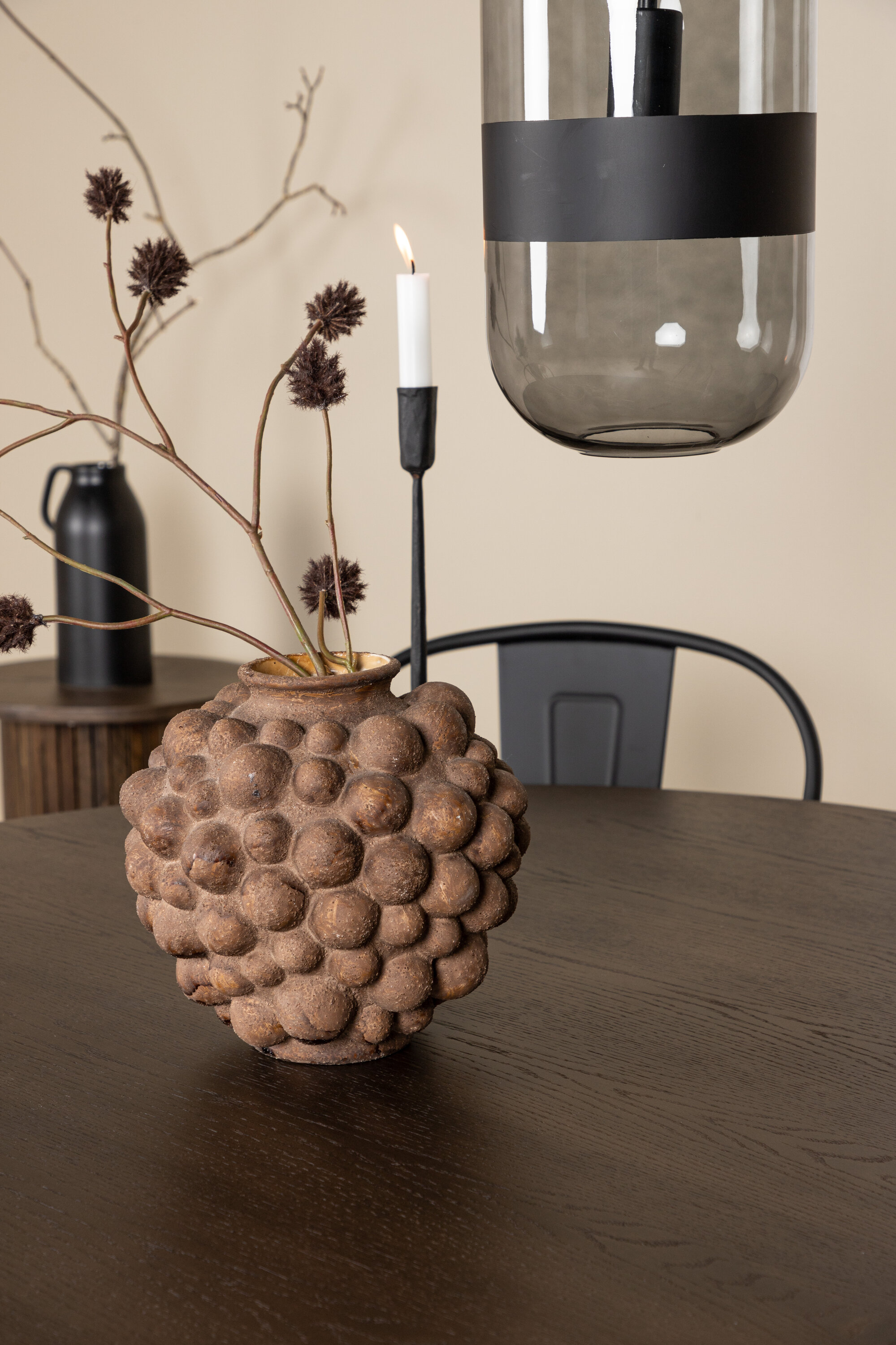 deLOHN Stone round, Tempe Kör alakú étkezőgarnitúra