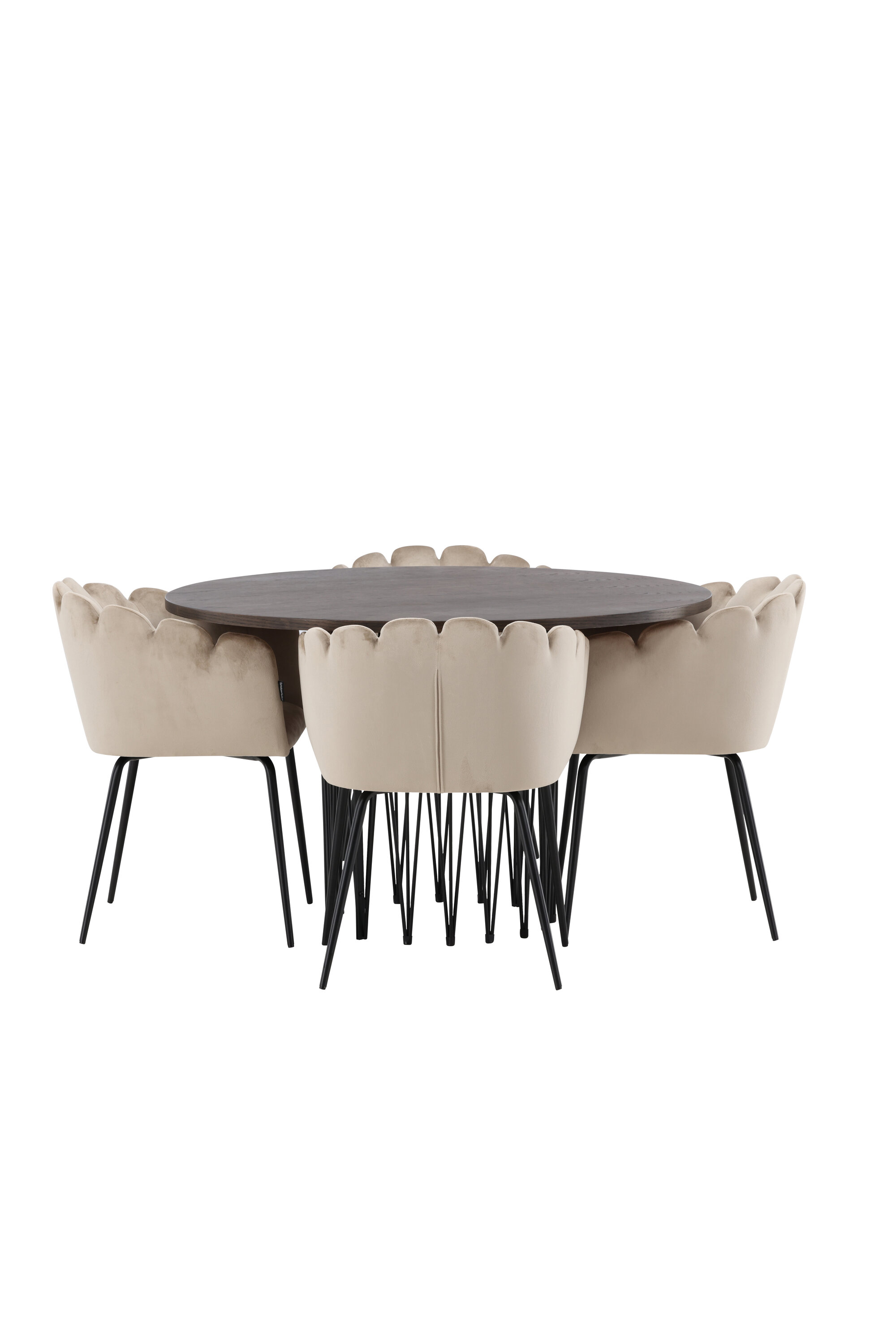deLOHN Stone round, Limhamn Kör alakú étkezőgarnitúra