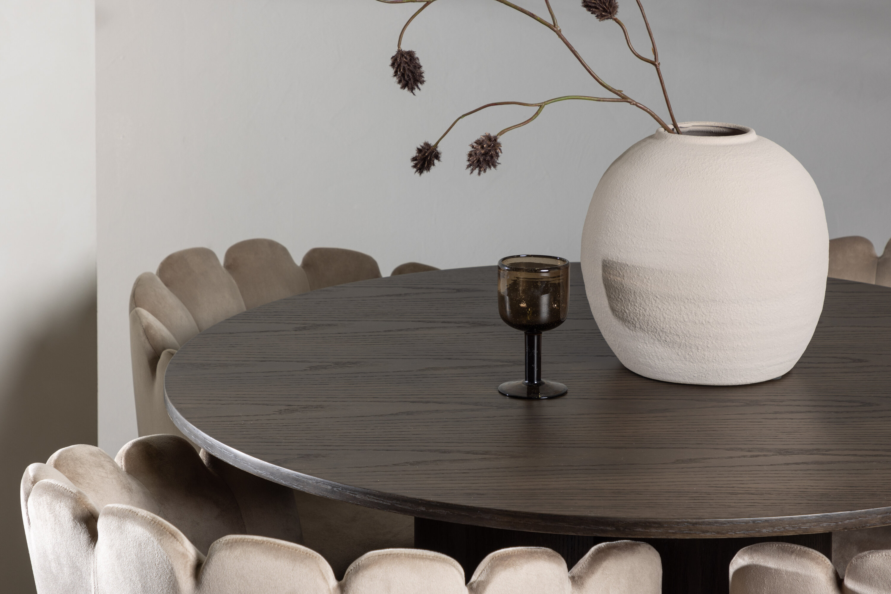 deLOHN Olivia, Limhamn Kör alakú étkezőgarnitúra