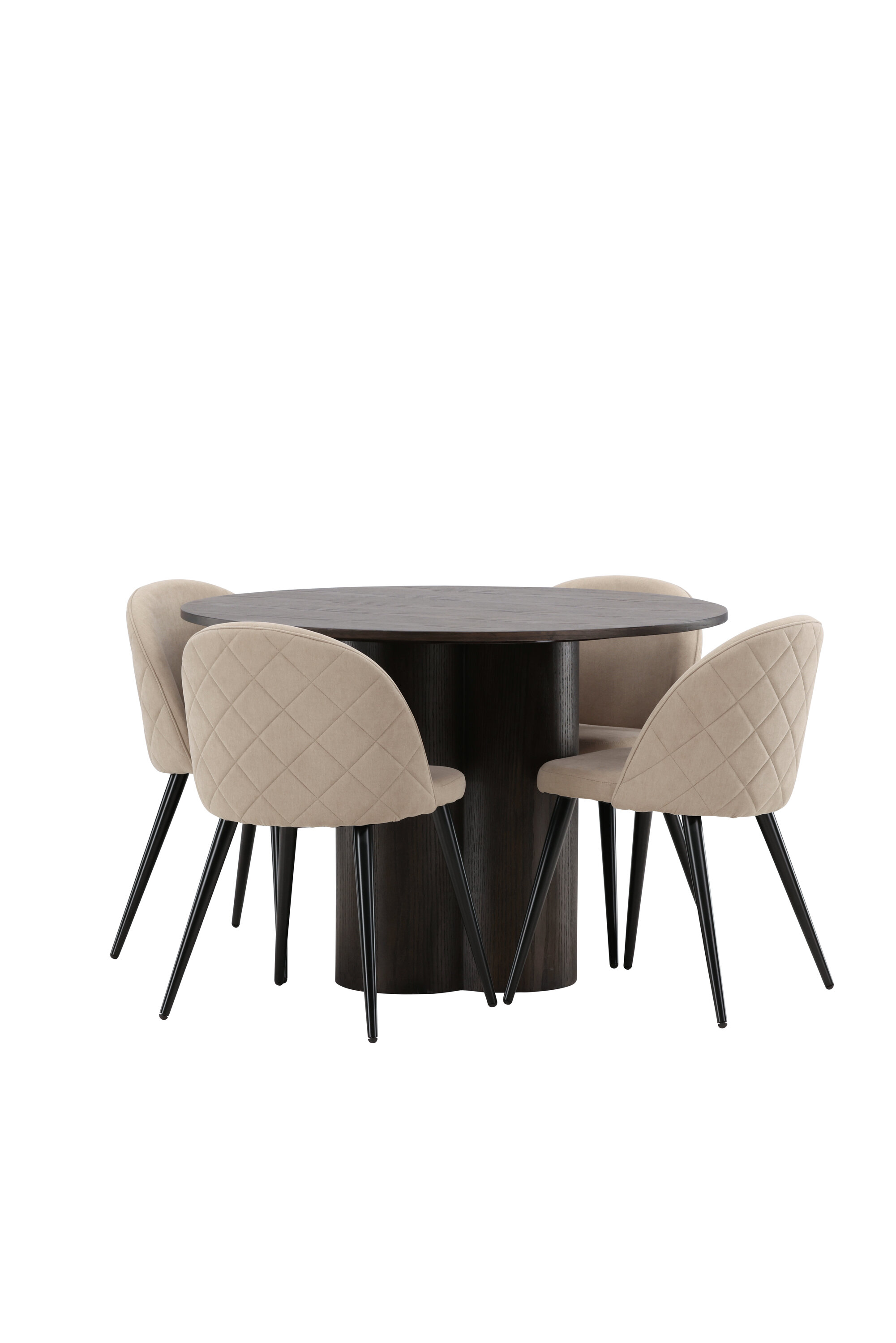 deLOHN Olivia, Velvet Kör alakú étkezőgarnitúra