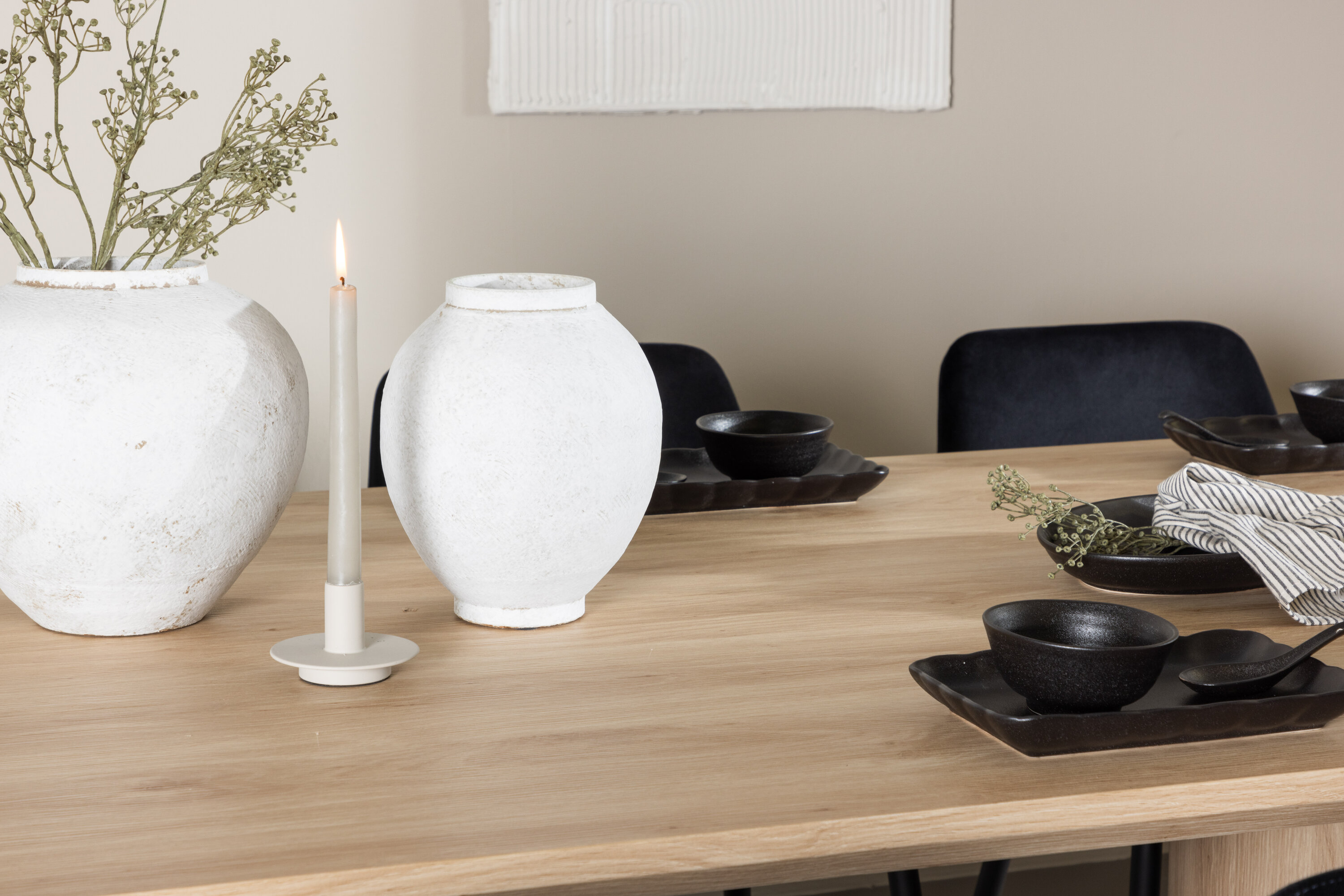 deLOHN Olivia, Night Téglalap alakú étkezőgarnitúra