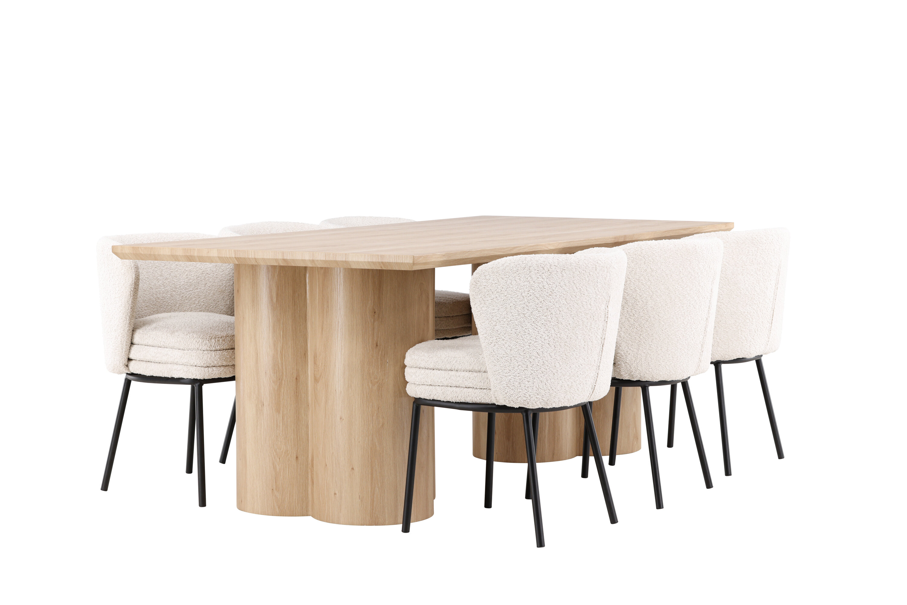 deLOHN Olivia, Agnes Téglalap alakú étkezőgarnitúra