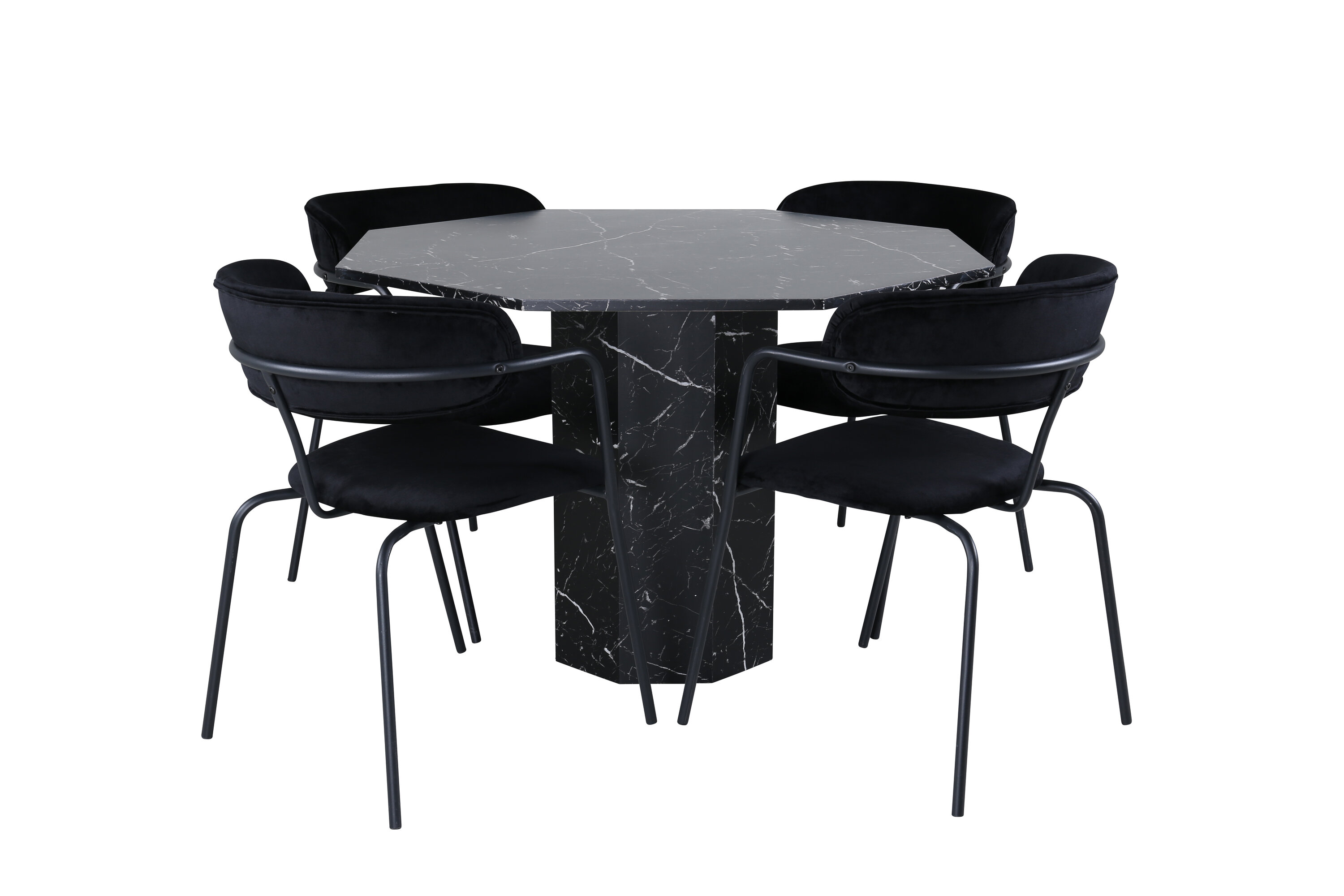 deLOHN Marbs, Arrow Kör alakú étkezőgarnitúra