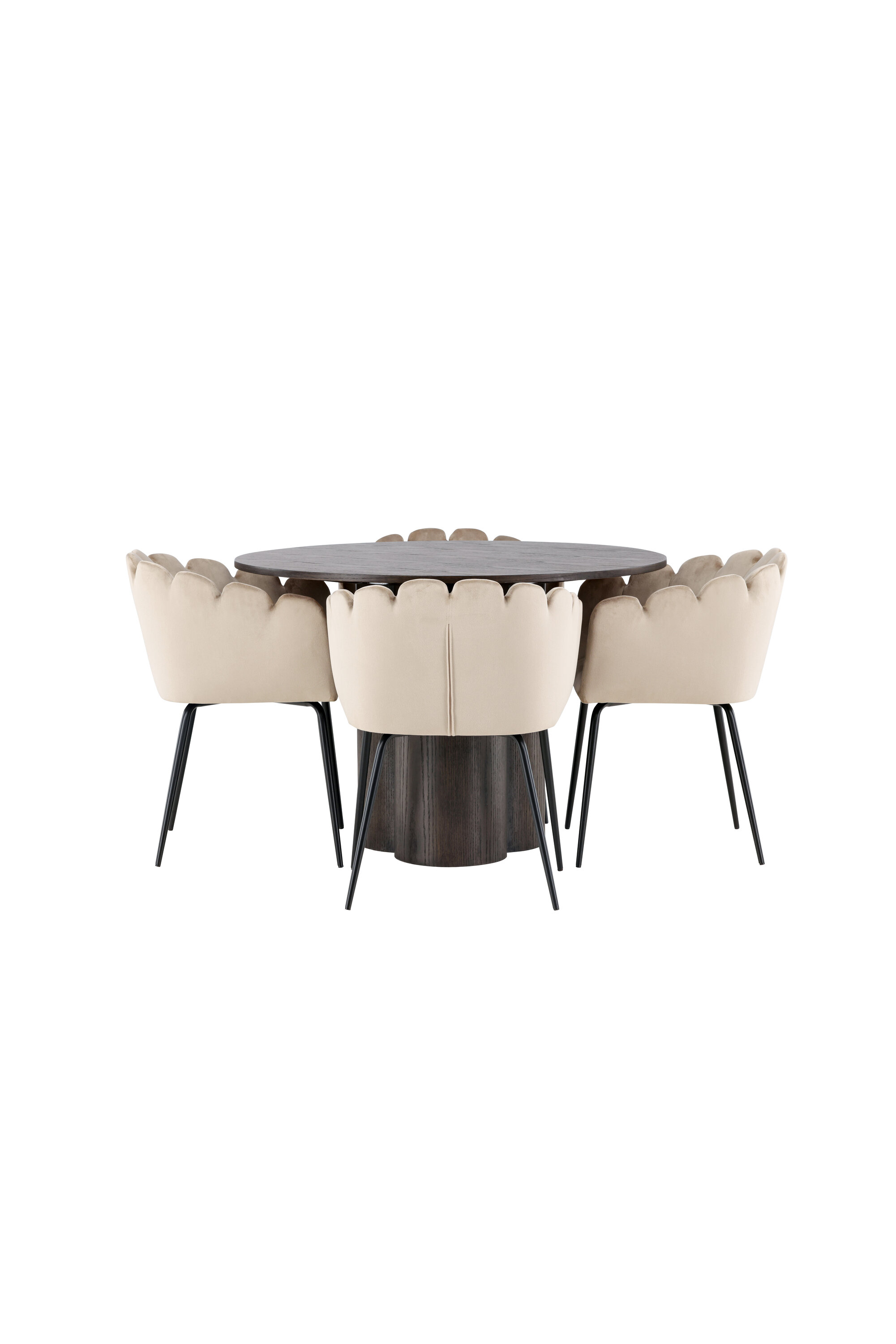 deLOHN Olivia, Limhamn Kör alakú étkezőgarnitúra