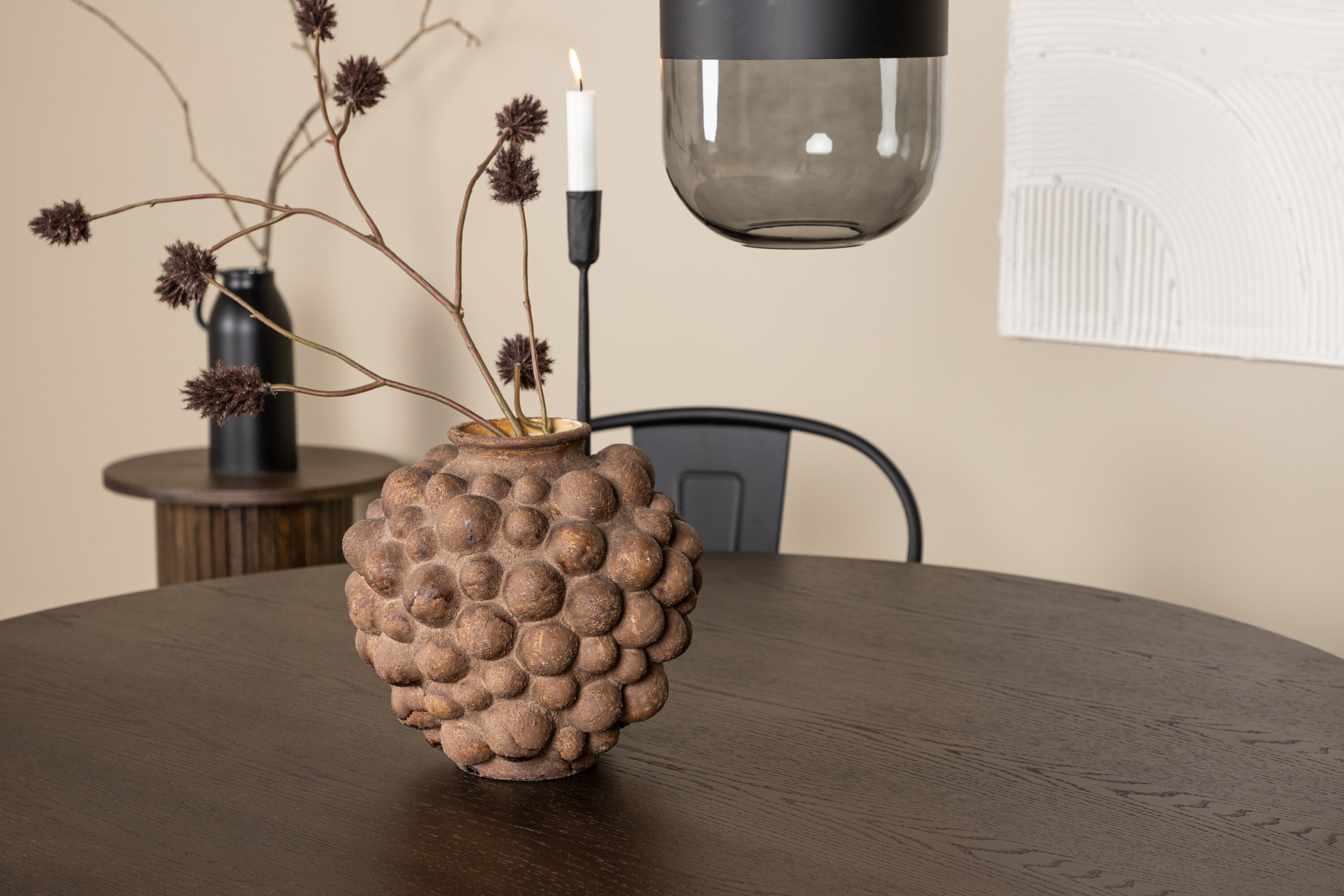 deLOHN Stone round, Tempe Kör alakú étkezőgarnitúra