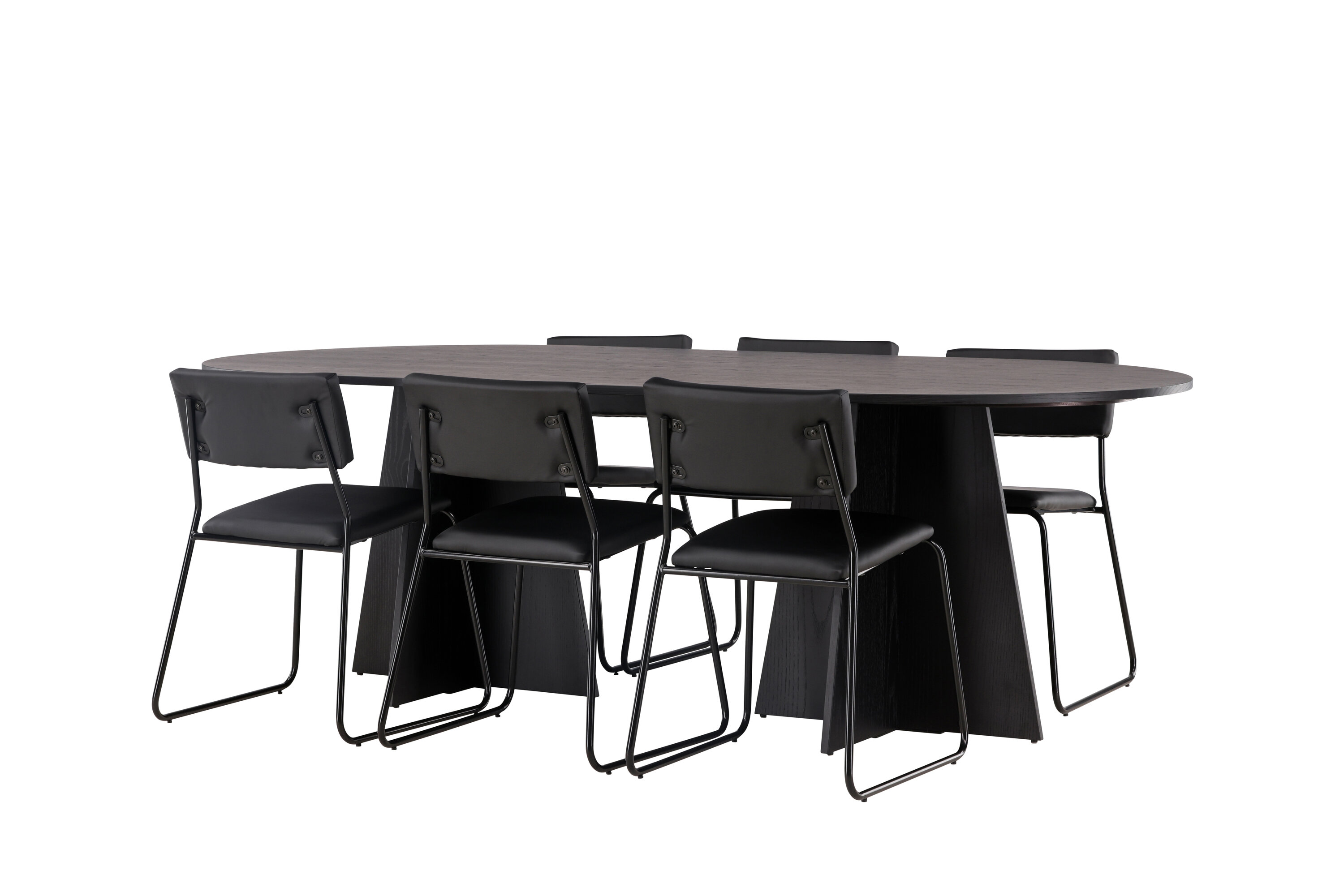 deLOHN Bootcut Oval, Kenth Téglalap alakú étkezőgarnitúra