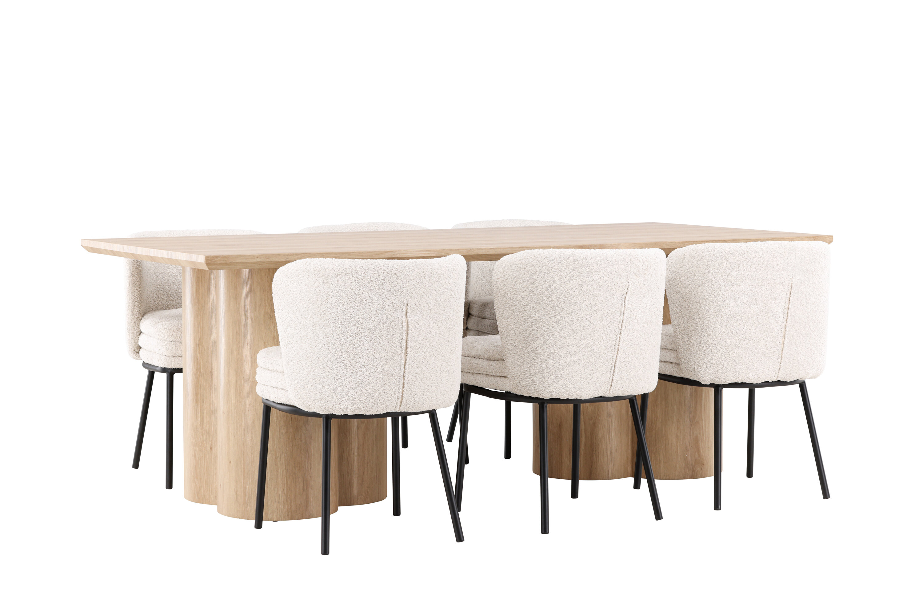 deLOHN Olivia, Agnes Téglalap alakú étkezőgarnitúra