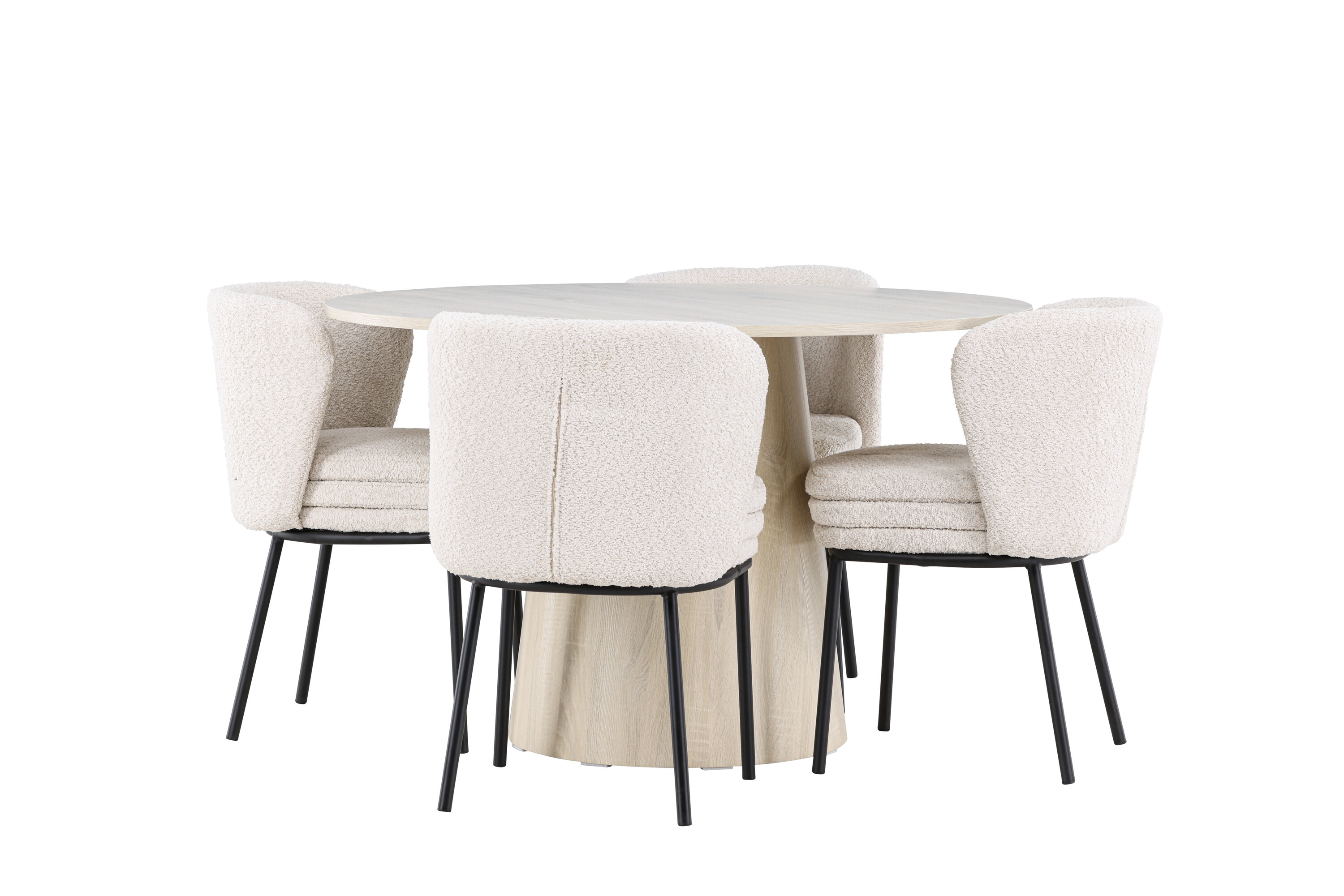 deLOHN Lanzo, Agnes Kör alakú étkezőgarnitúra