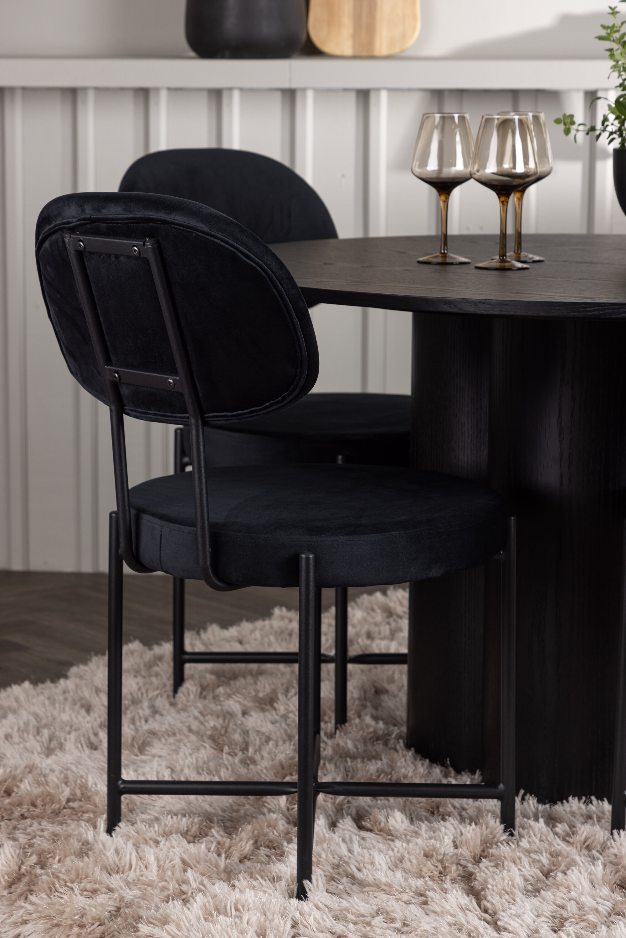 deLOHN Stella Kör alakú étkezőgarnitúra