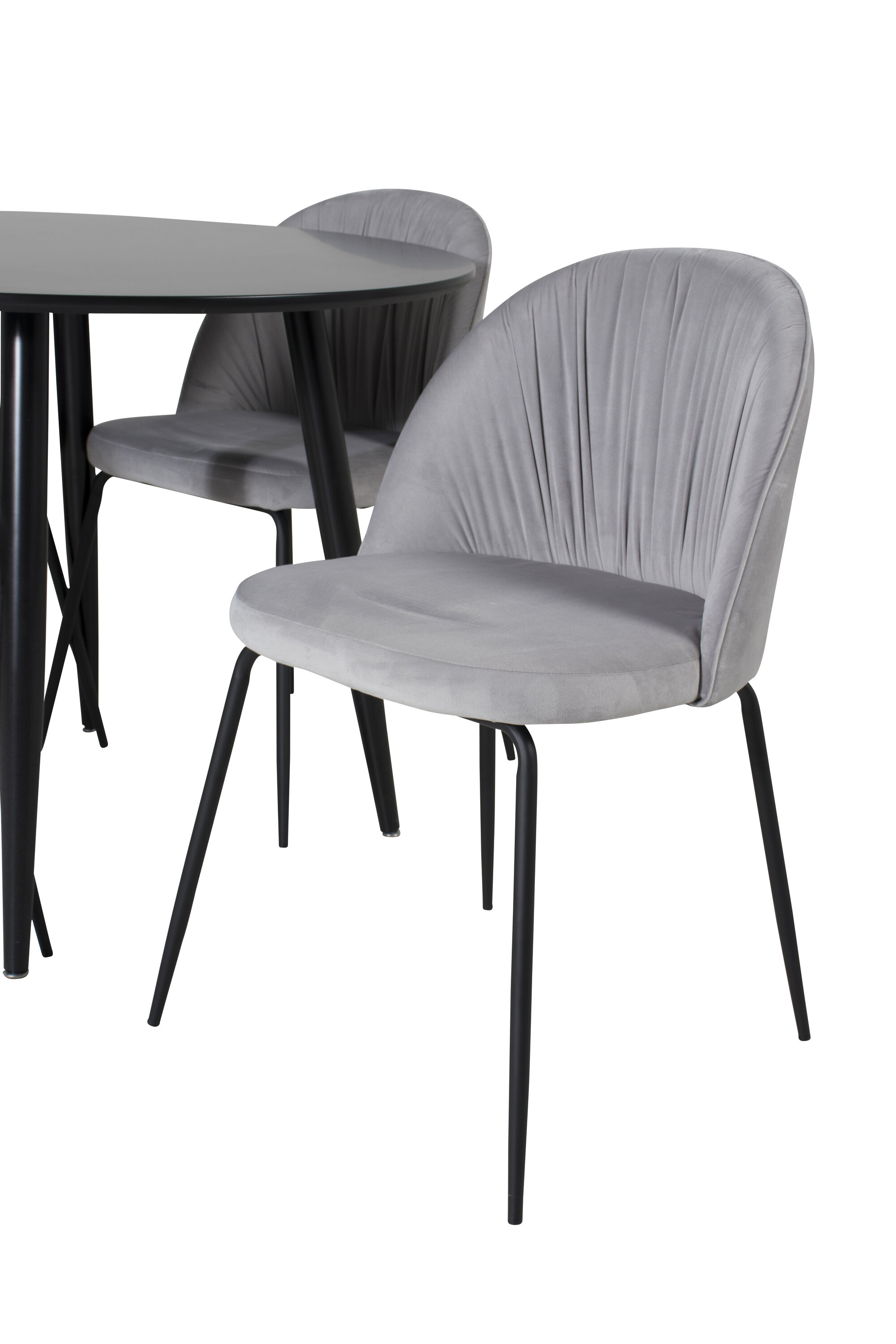 deLOHN Wrinkles, Plaza Kör alakú étkezőgarnitúra