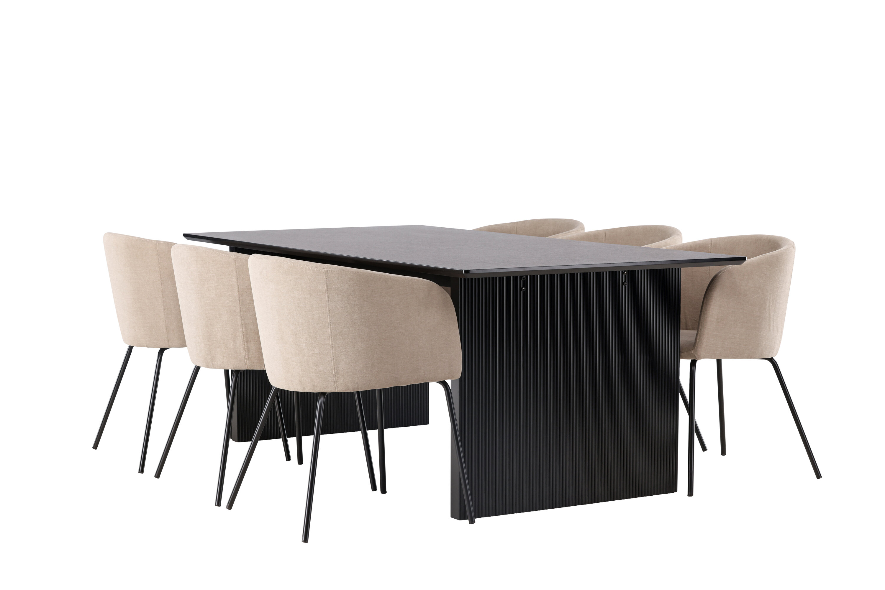 deLOHN Vail, Berit Téglalap alakú étkezőgarnitúra