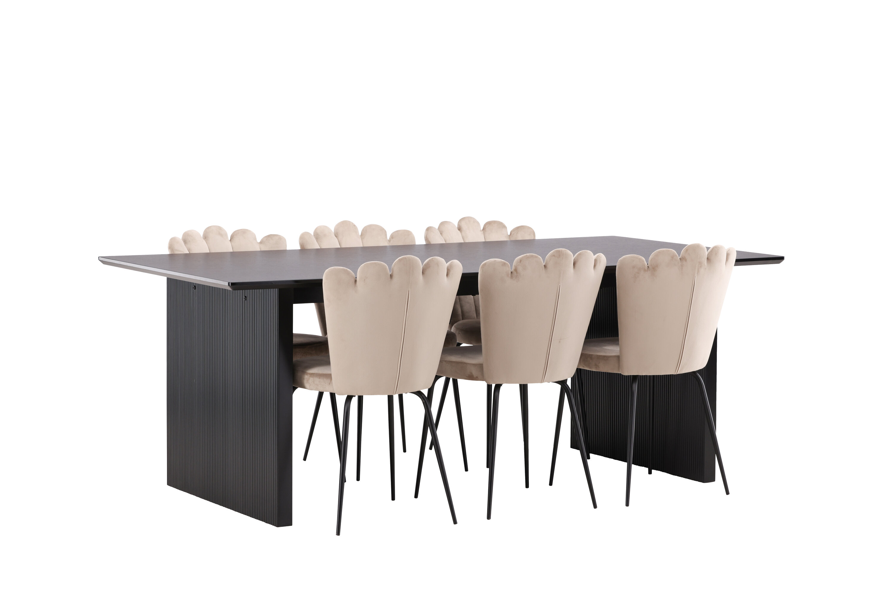 deLOHN Vail, Limhamn Téglalap alakú étkezőgarnitúra