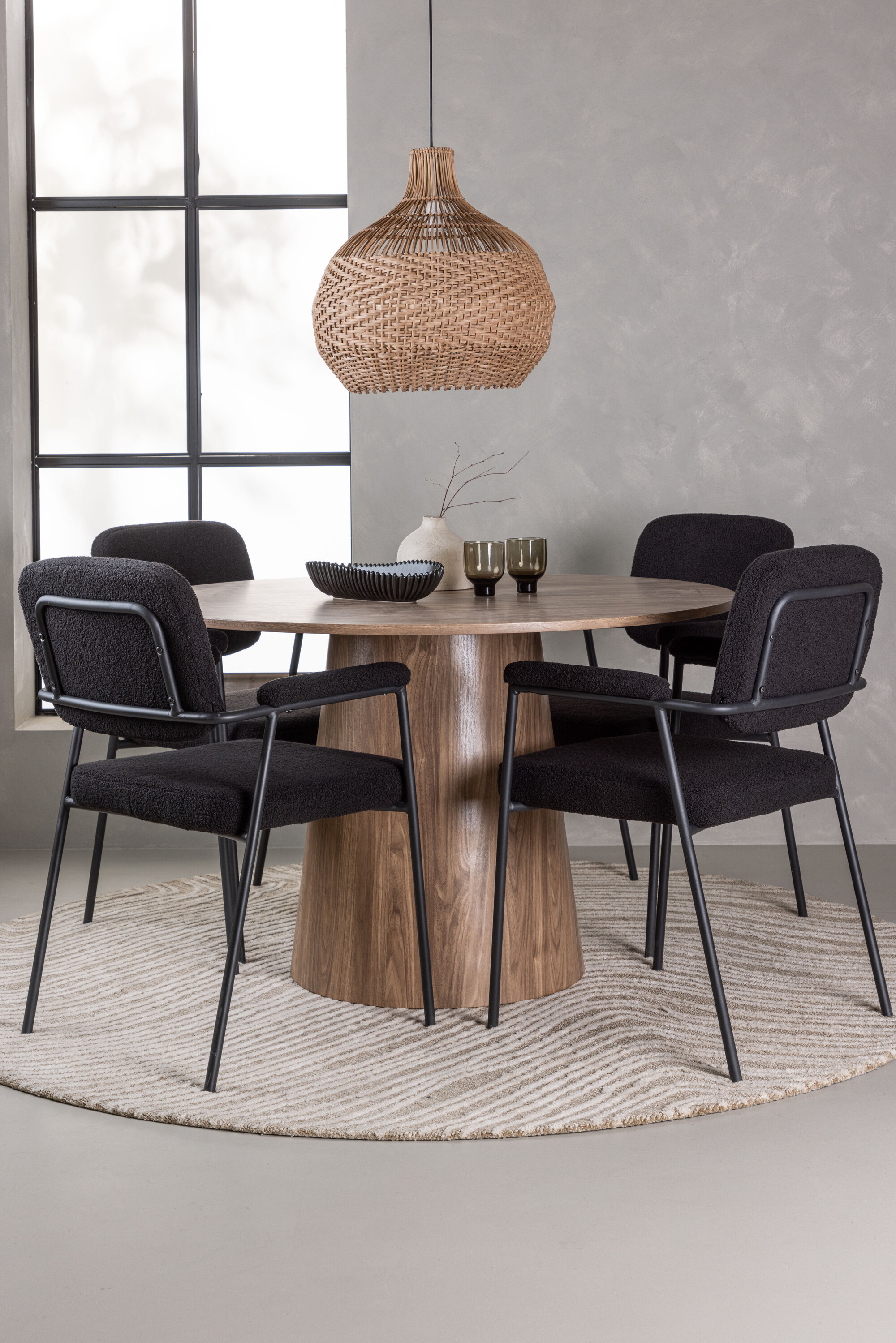 deLOHN Yesterday Kör alakú étkezőgarnitúra