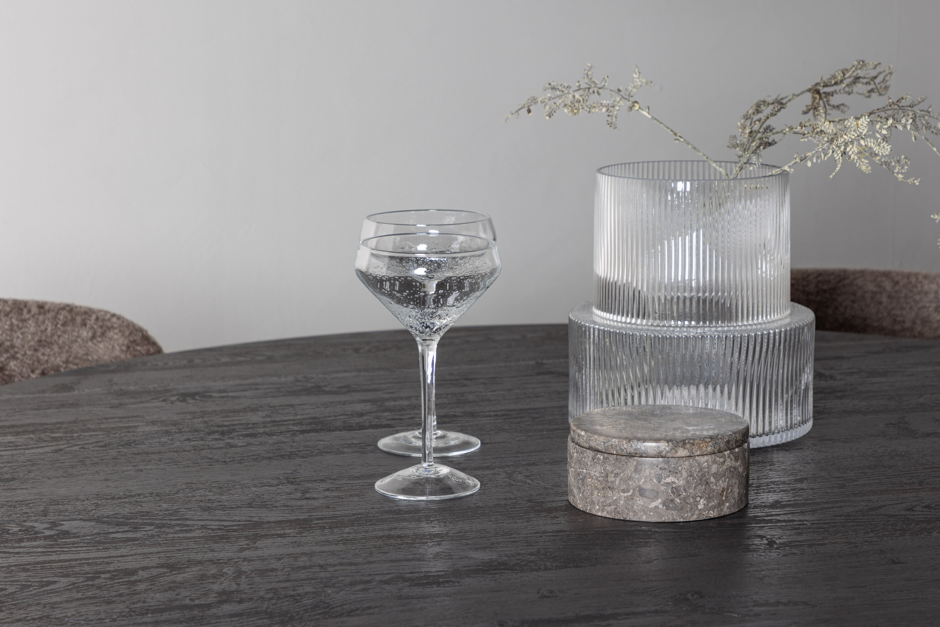 deLOHN Modesto Kör alakú étkezőgarnitúra