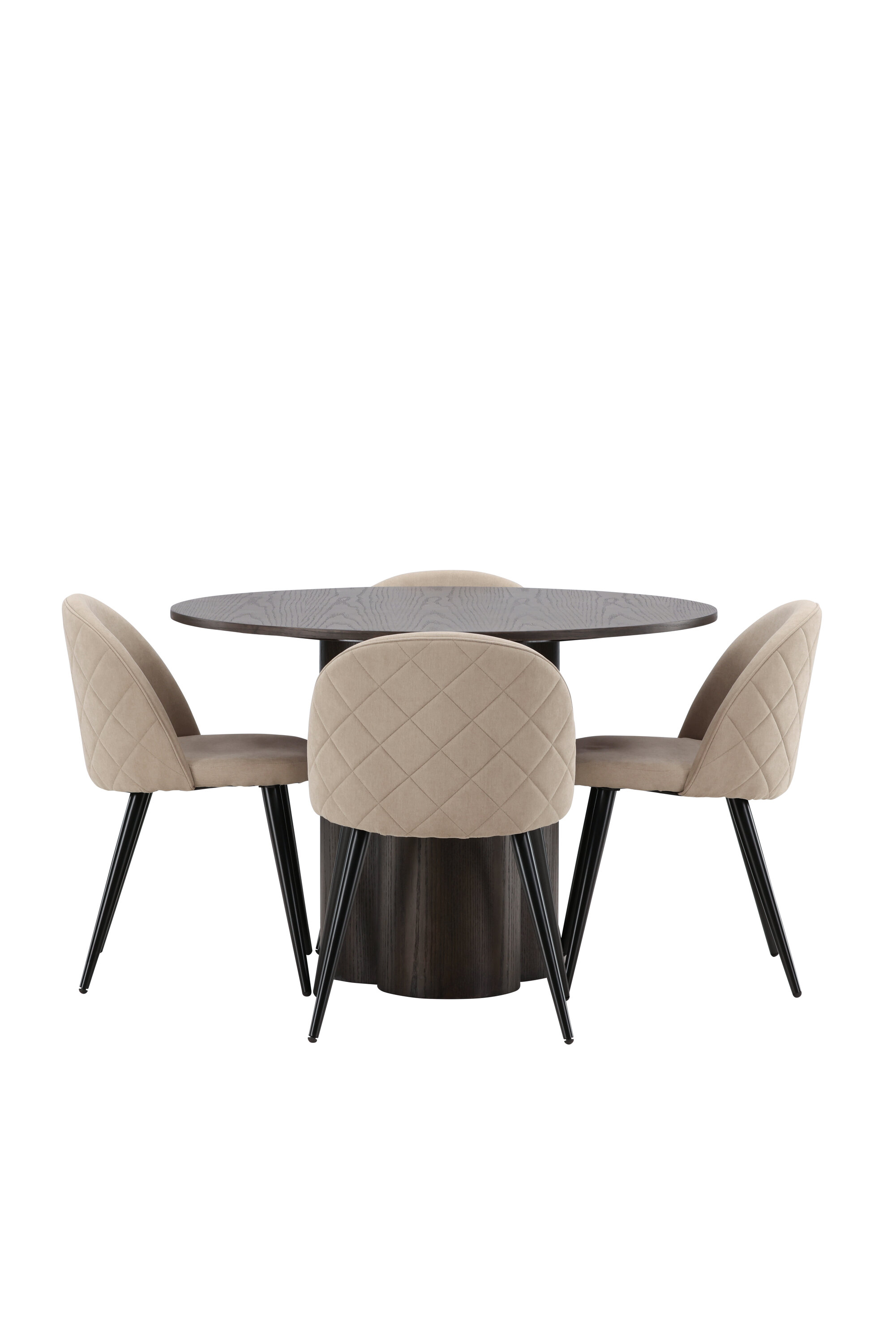 deLOHN Olivia, Velvet Kör alakú étkezőgarnitúra