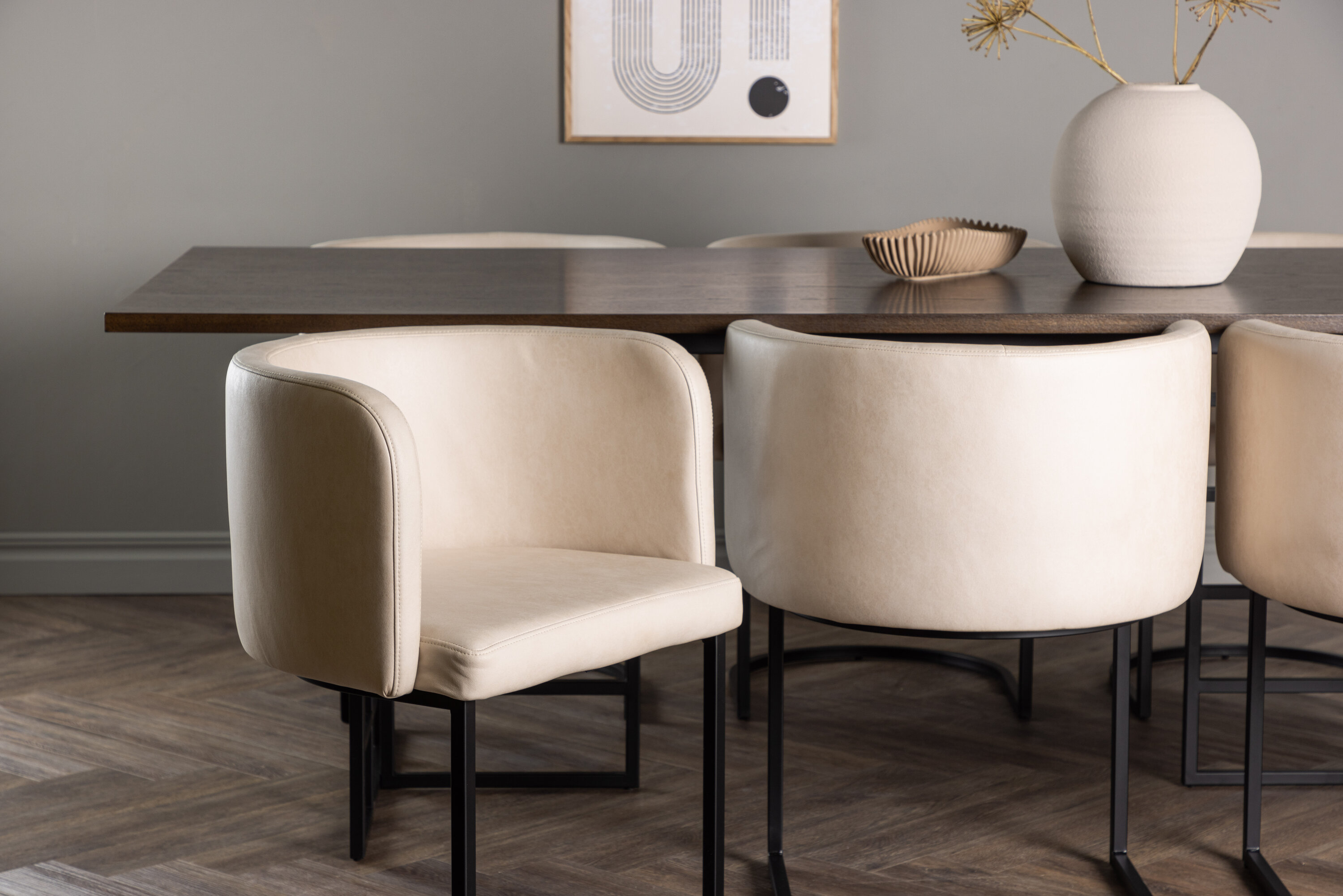 deLOHN Simrishamn Téglalap alakú étkezőgarnitúra