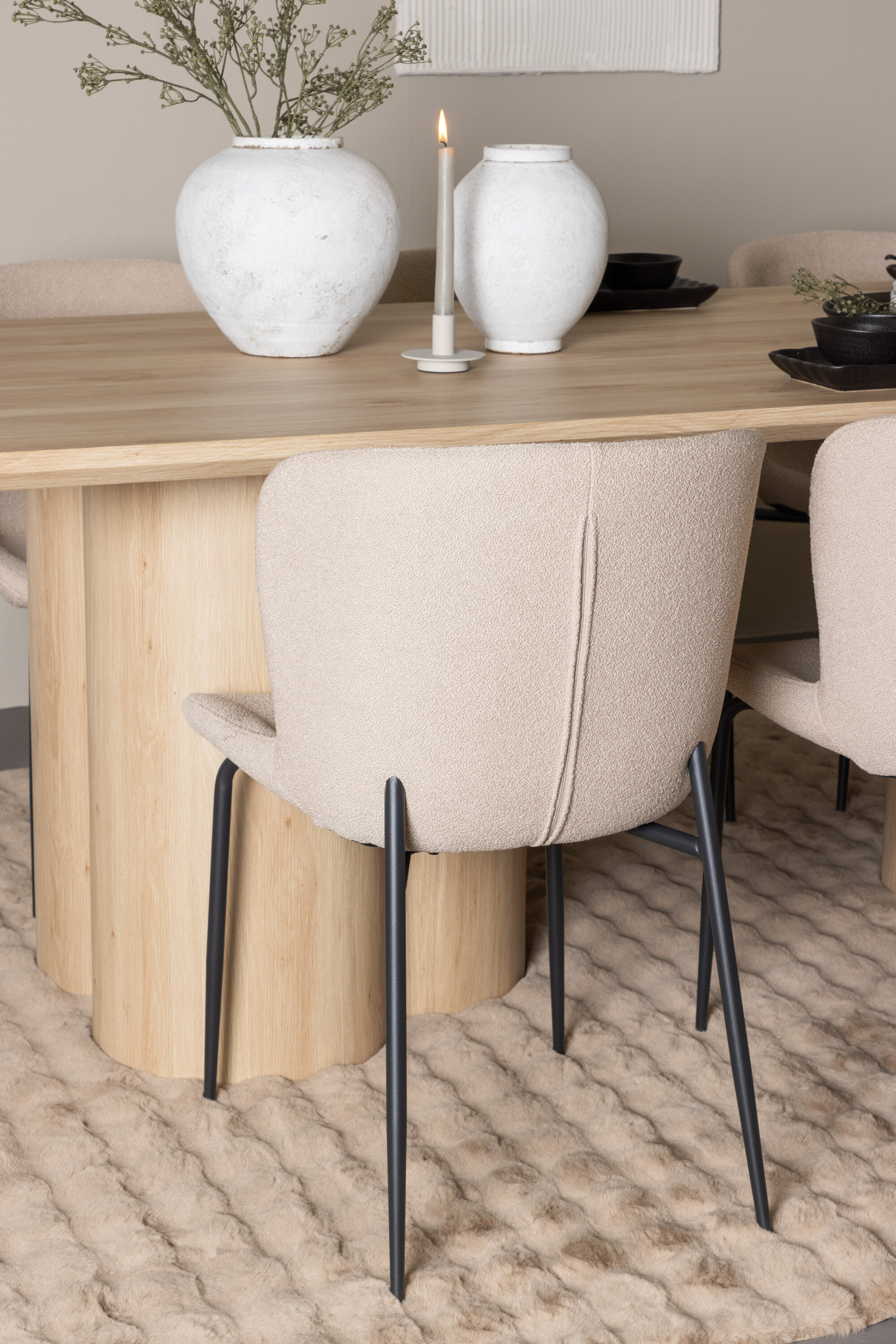 deLOHN Olivia, Modesto Téglalap alakú étkezőgarnitúra