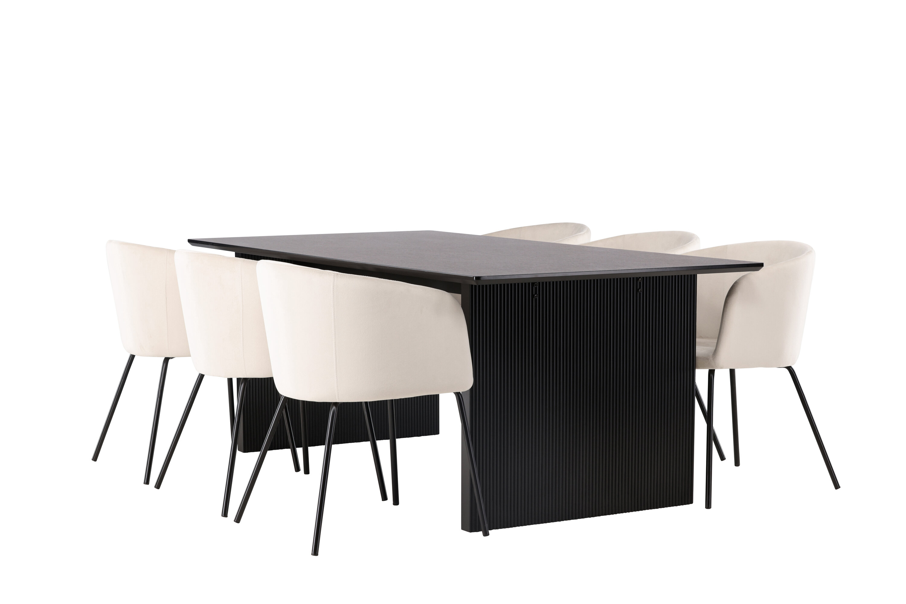 deLOHN Vail, Berit Téglalap alakú étkezőgarnitúra
