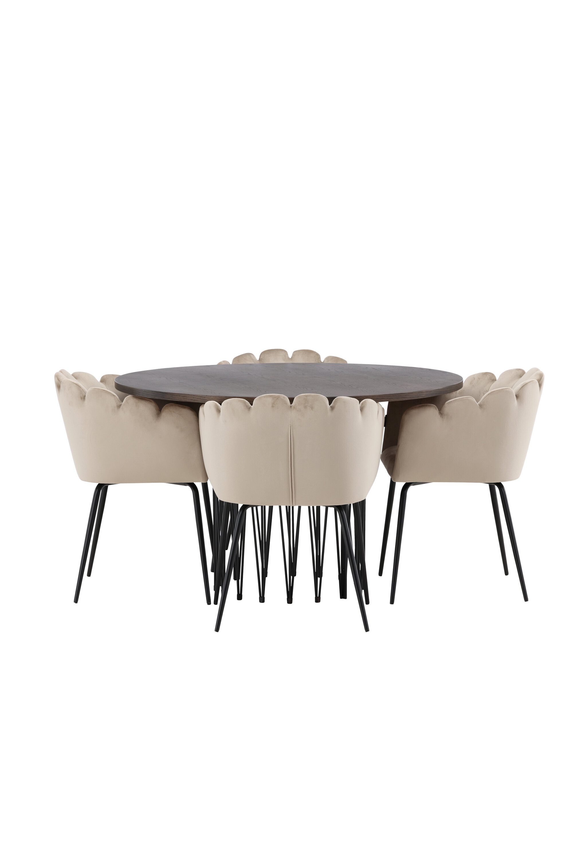 deLOHN Stone round, Limhamn Kör alakú étkezőgarnitúra