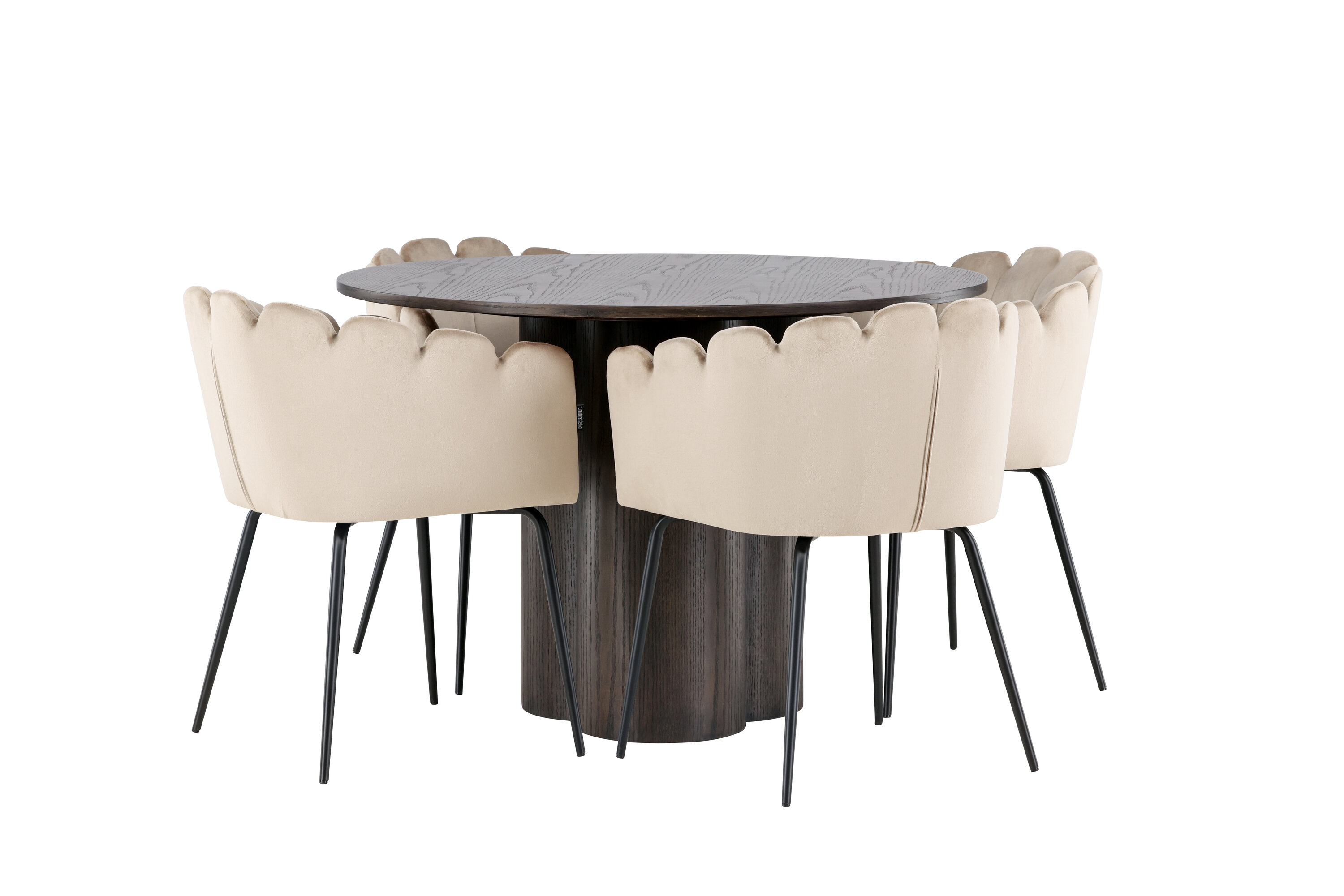 deLOHN Olivia, Limhamn Kör alakú étkezőgarnitúra