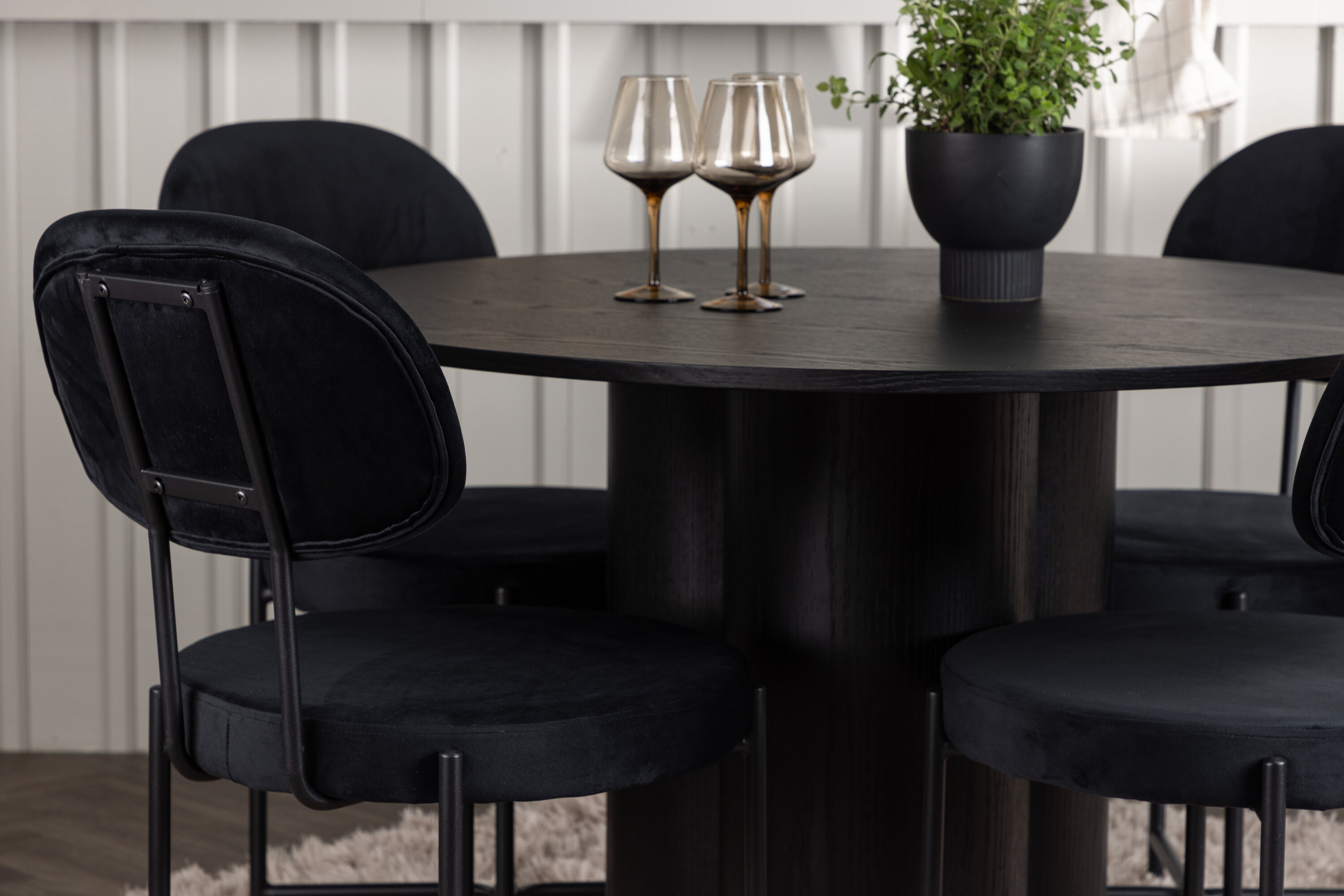 deLOHN Stella Kör alakú étkezőgarnitúra