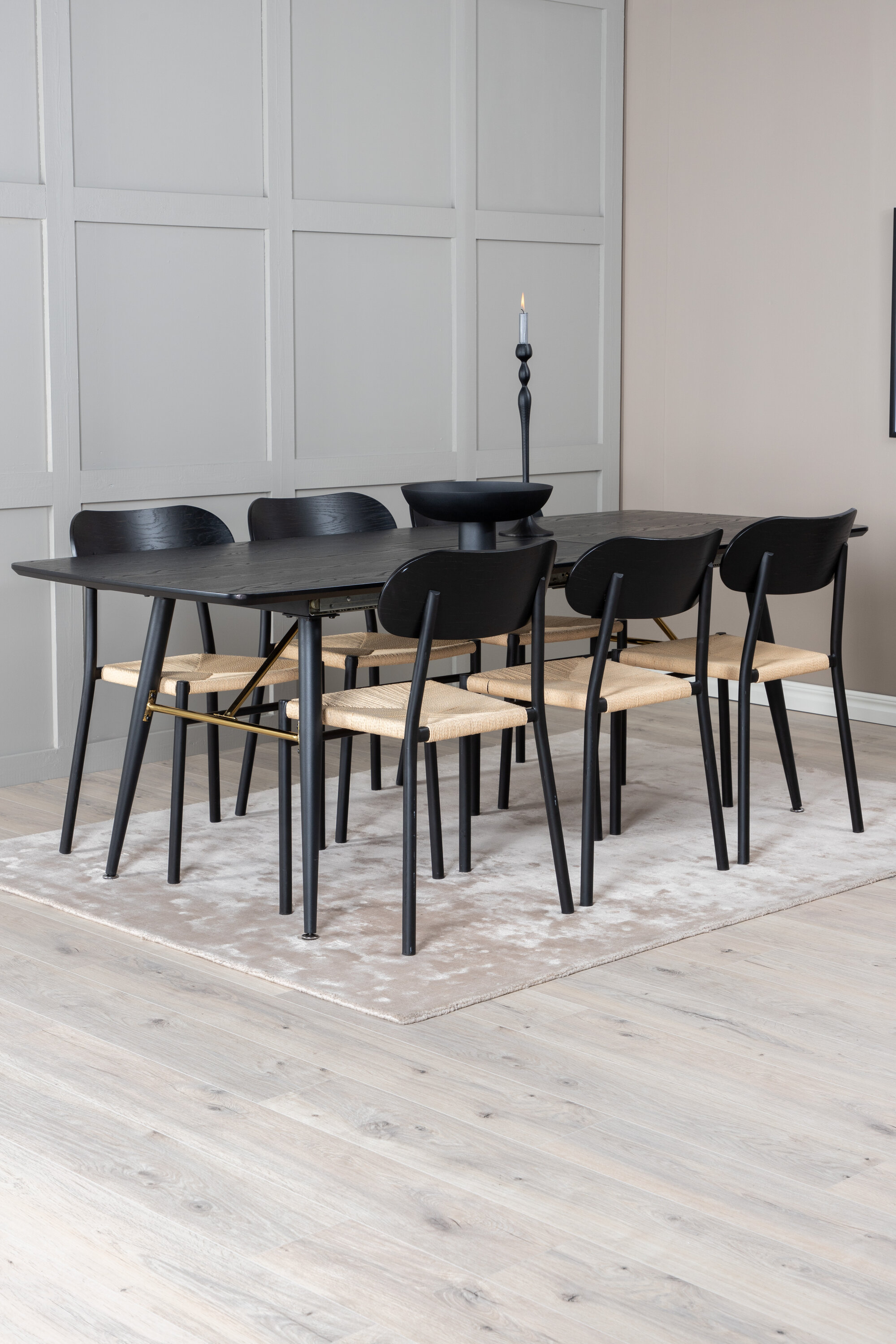 deLOHN Polly, Gold Téglalap alakú étkezőgarnitúra