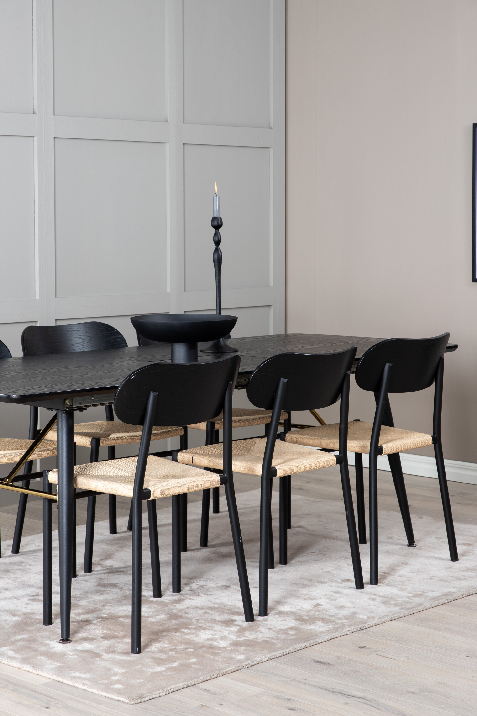 deLOHN Polly, Gold Téglalap alakú étkezőgarnitúra